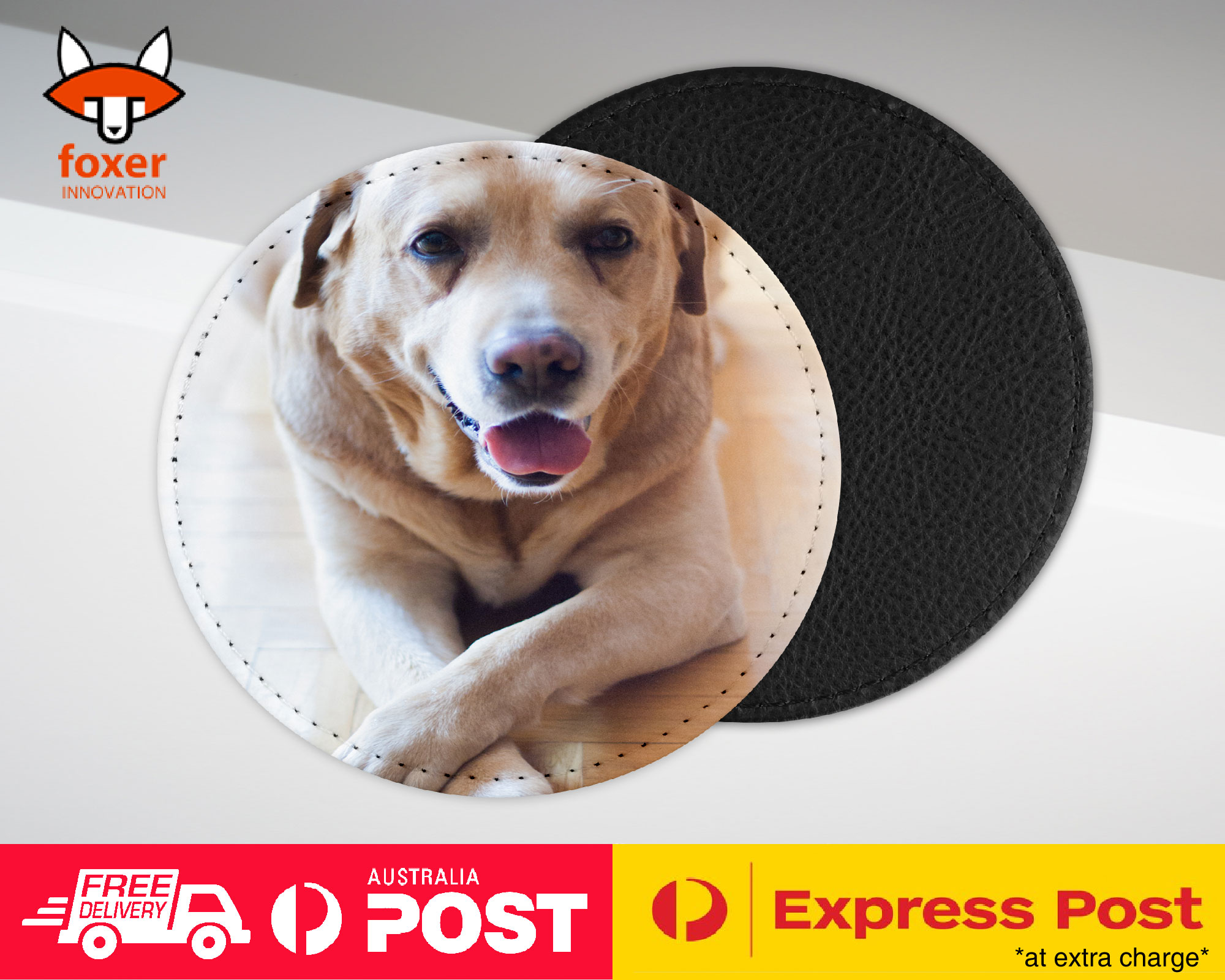 COASTER COFFEE DRINKING MAT|CUTE ADORABLE LABRADOR DOG #23