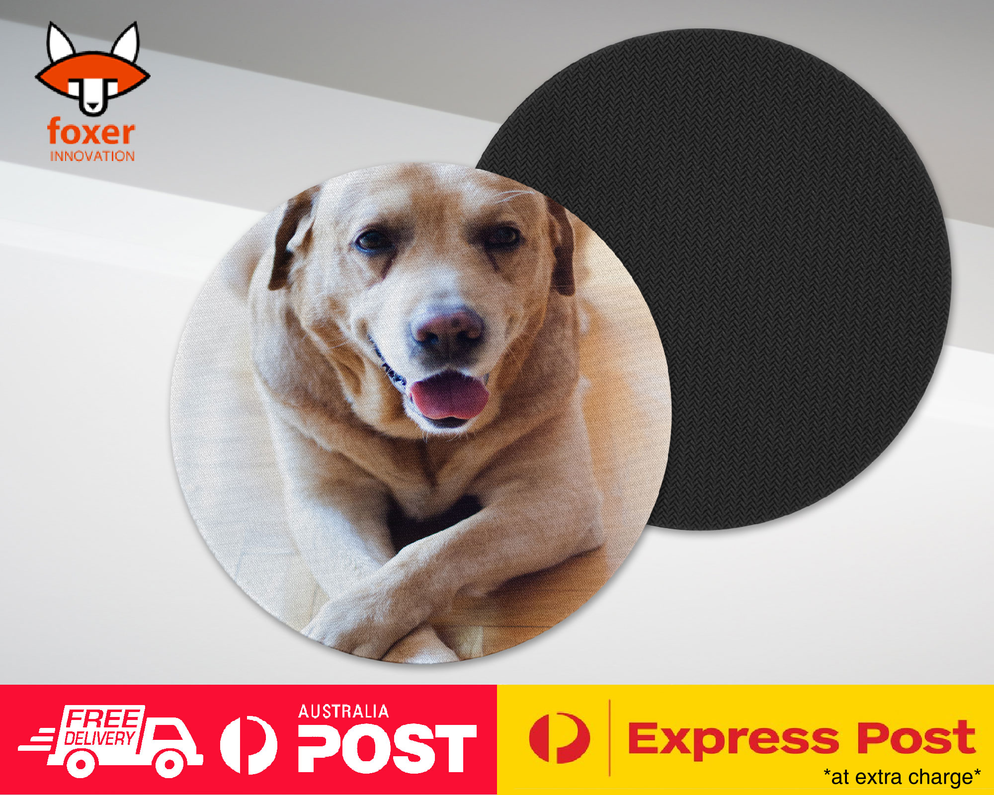 COASTER COFFEE DRINKING MAT|CUTE ADORABLE LABRADOR DOG #23