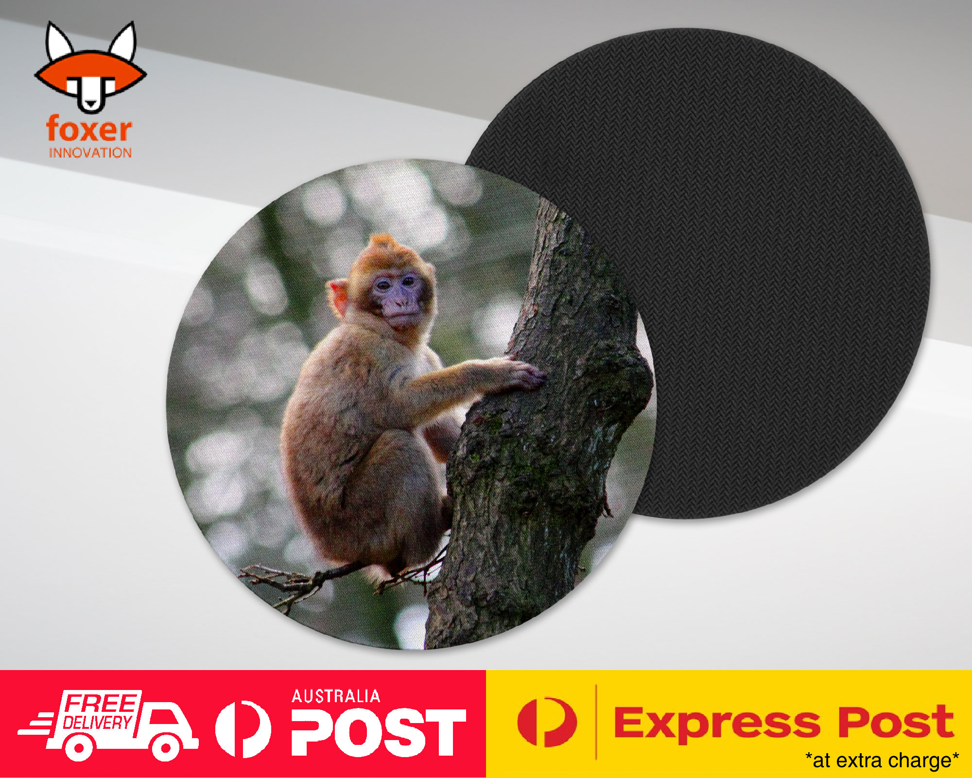 COASTER COFFEE DRINKING MAT|CUTE ADORABLE BROWN MONKEY APE 14