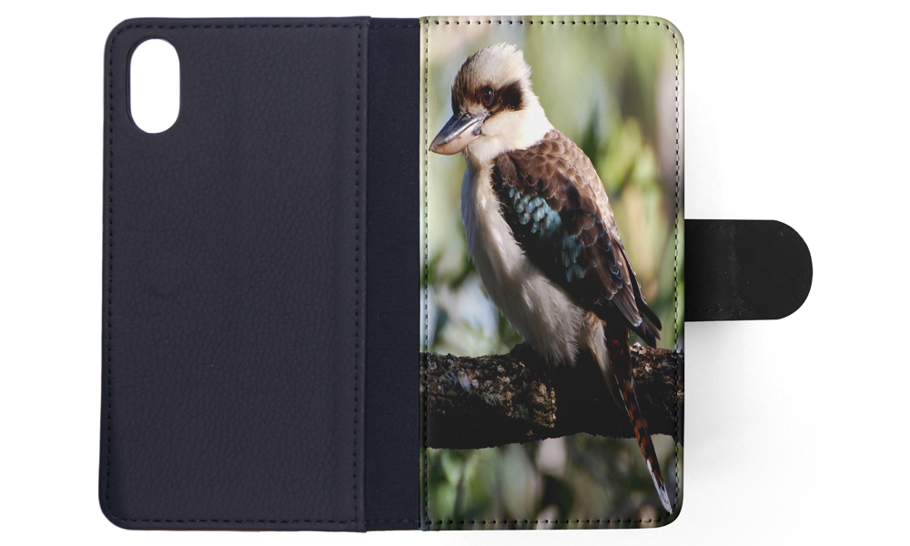 FLIP CASE FOR APPLE IPHONE|BLUE-WINGED KOOKABURRA BIRD #2 - Picture 117 of 193