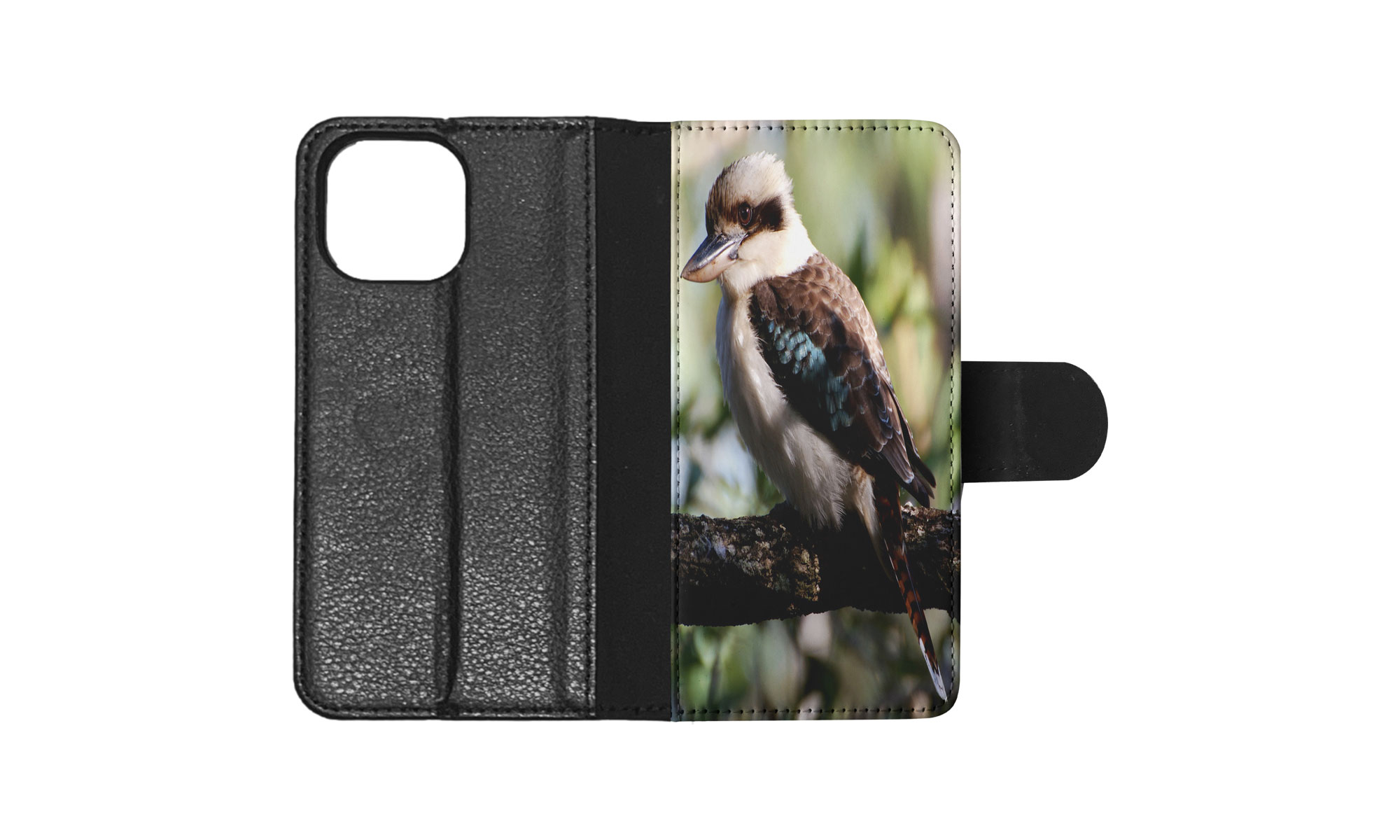 FLIP CASE FOR APPLE IPHONE|BLUE-WINGED KOOKABURRA BIRD #2 - Picture 84 of 193