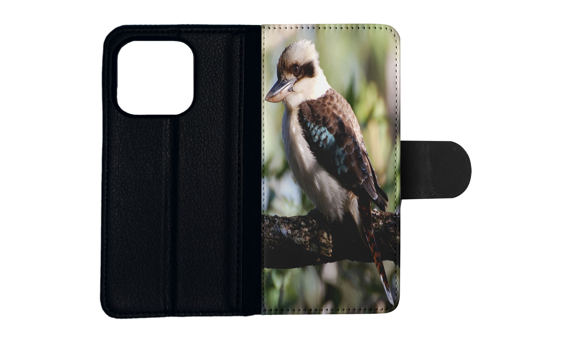 FLIP CASE FOR APPLE IPHONE|BLUE-WINGED KOOKABURRA BIRD #2 - Picture 74 of 193