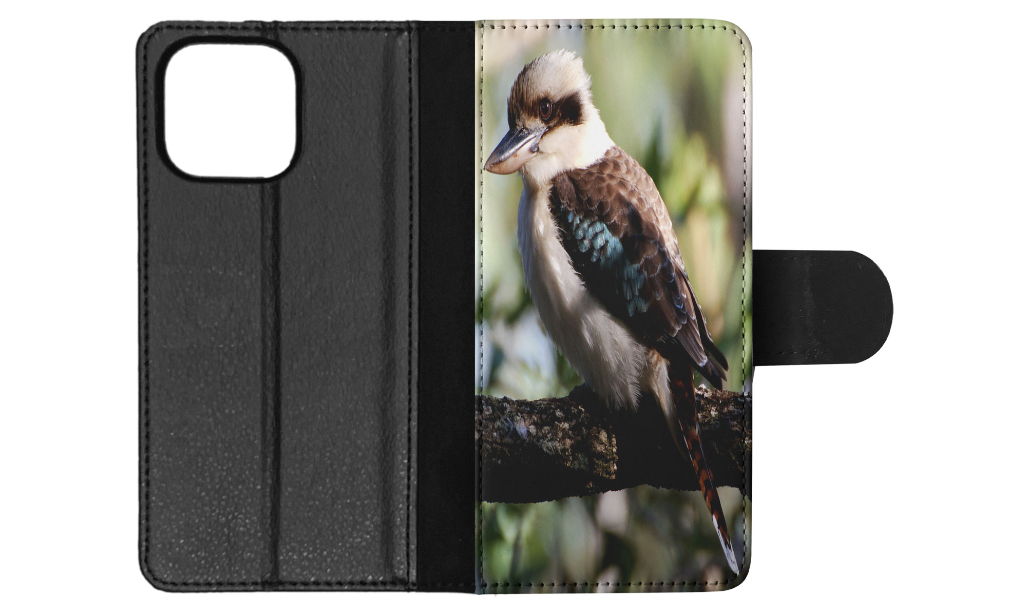 FLIP CASE FOR APPLE IPHONE|BLUE-WINGED KOOKABURRA BIRD #2 - Picture 69 of 193