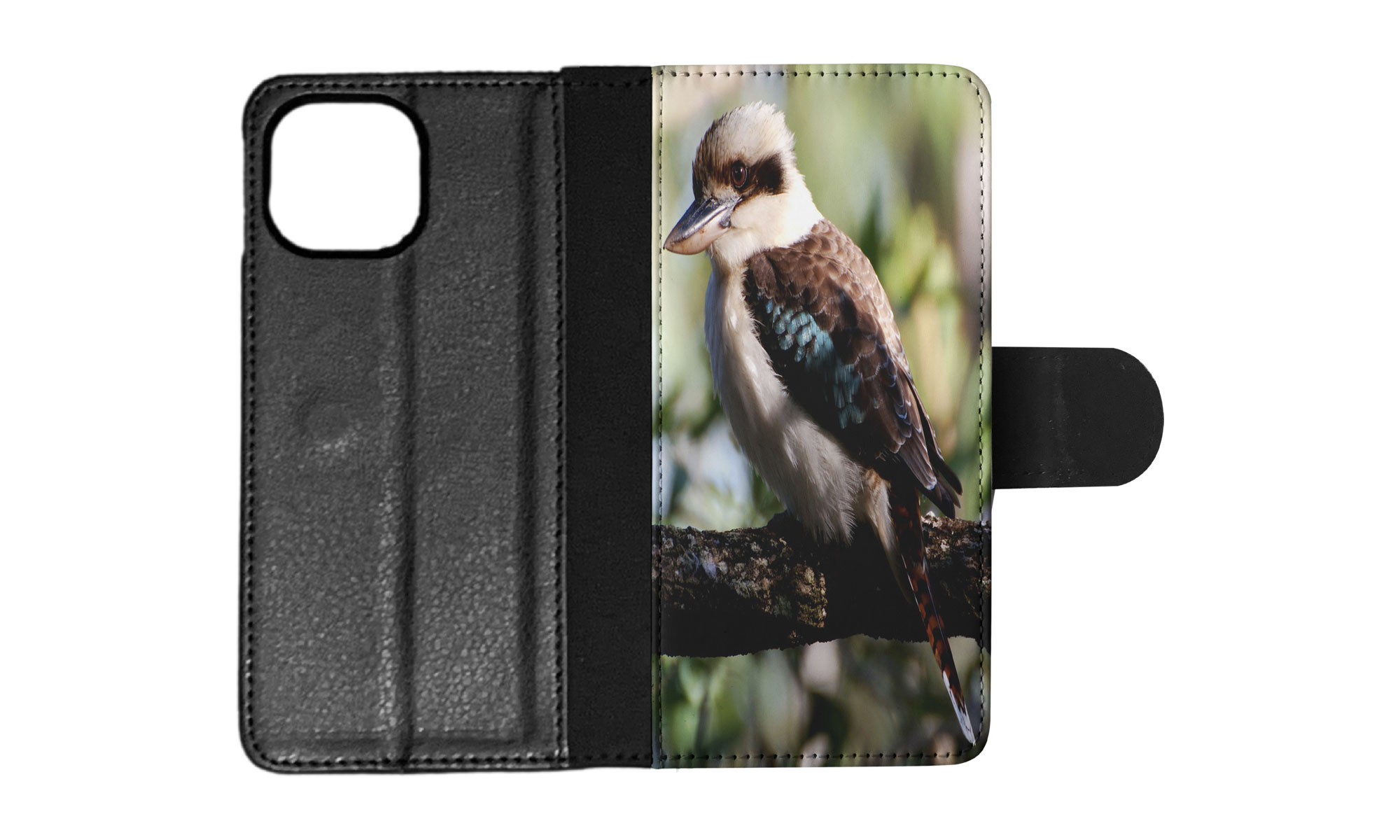 FLIP CASE FOR APPLE IPHONE|BLUE-WINGED KOOKABURRA BIRD #2 - Picture 64 of 193