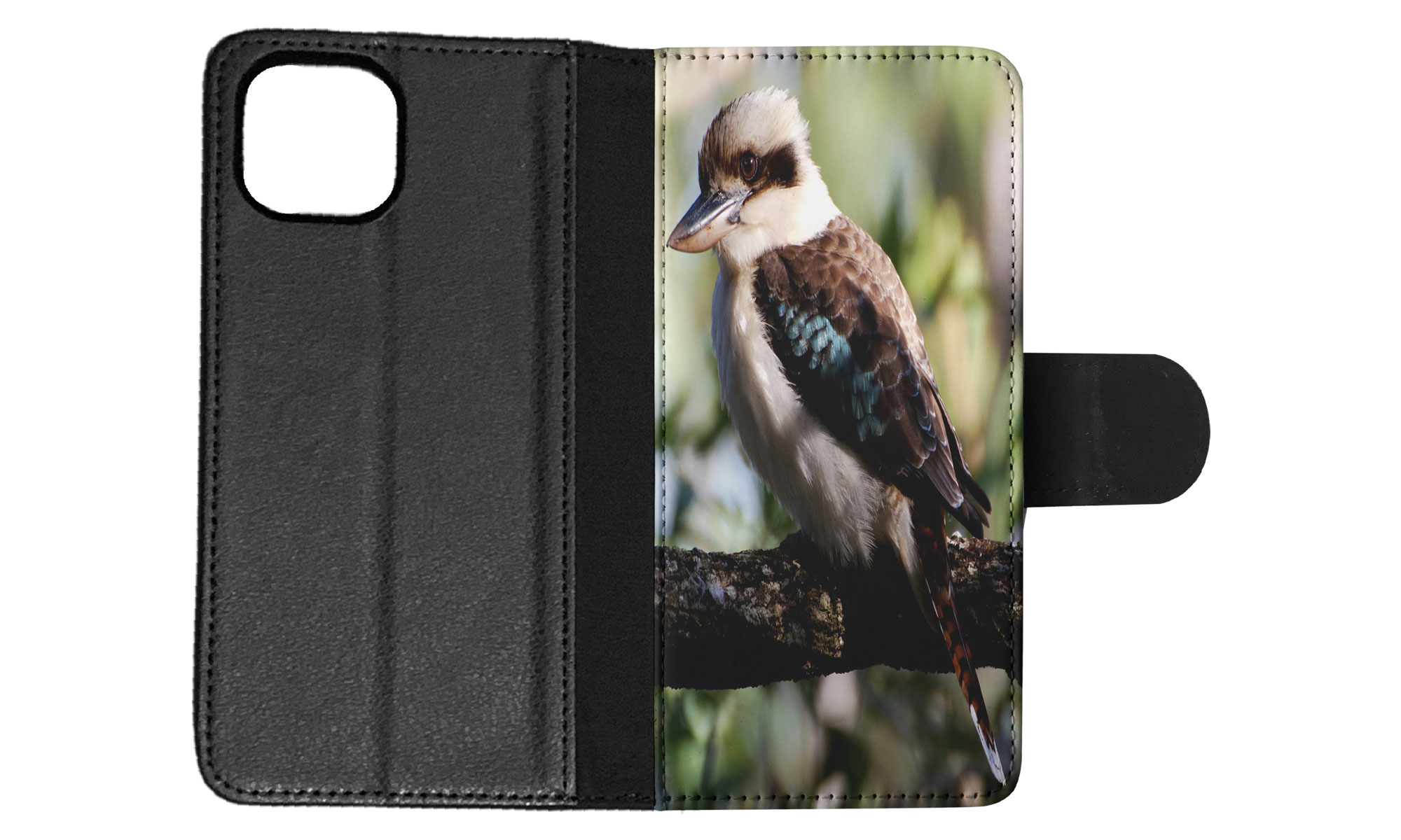 FLIP CASE FOR APPLE IPHONE|BLUE-WINGED KOOKABURRA BIRD #2 - Picture 59 of 193