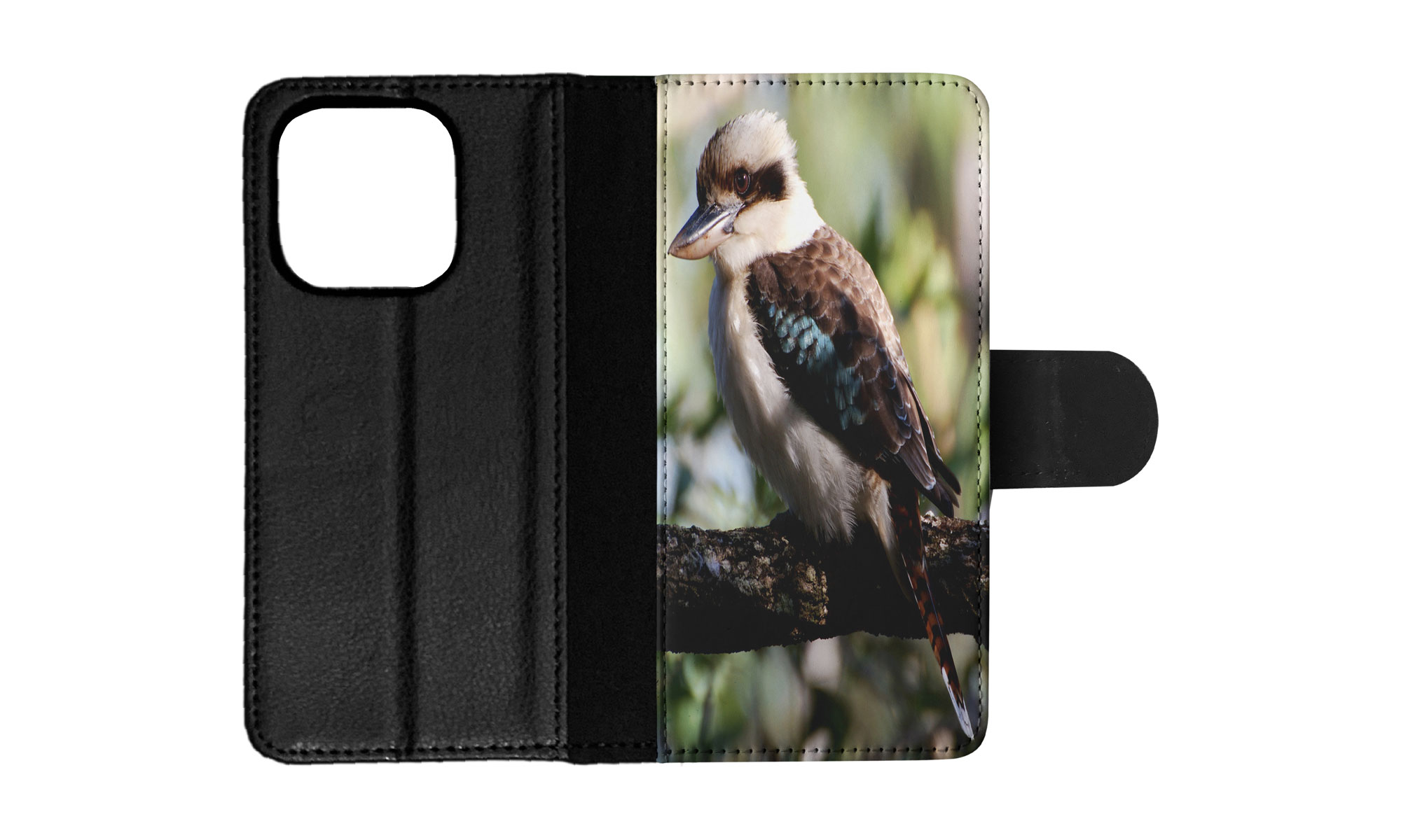 FLIP CASE FOR APPLE IPHONE|BLUE-WINGED KOOKABURRA BIRD #2 - Picture 54 of 193