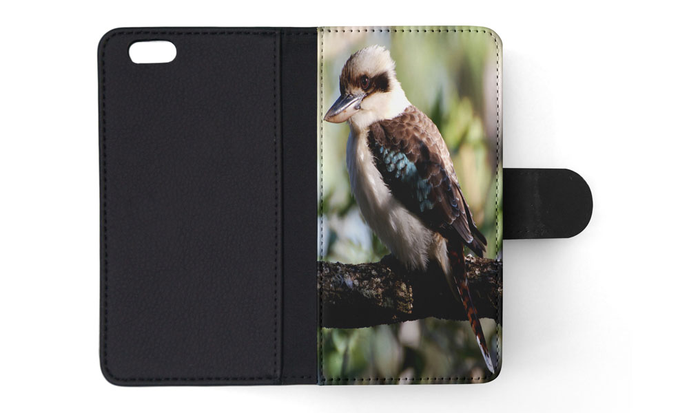 FLIP CASE FOR APPLE IPHONE|BLUE-WINGED KOOKABURRA BIRD #2 - Picture 162 of 193