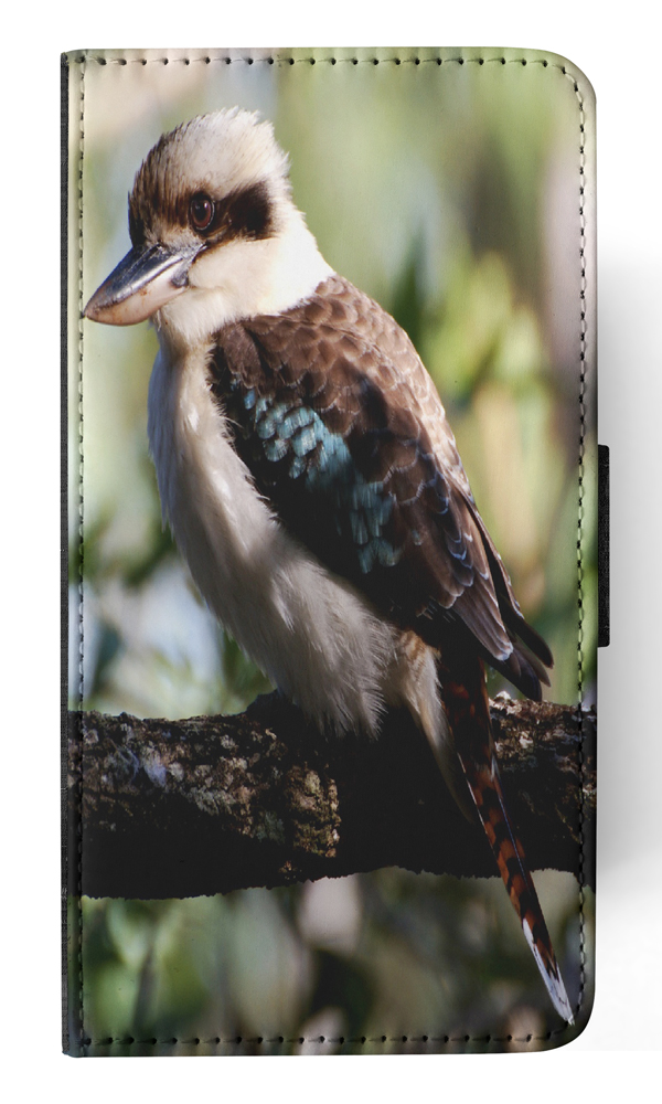 FLIP CASE FOR APPLE IPHONE|BLUE-WINGED KOOKABURRA BIRD #2 - Picture 150 of 193