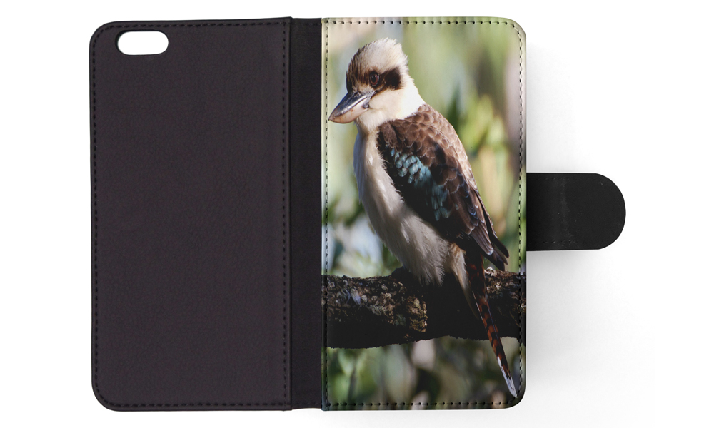 FLIP CASE FOR APPLE IPHONE|BLUE-WINGED KOOKABURRA BIRD #2 - Picture 152 of 193