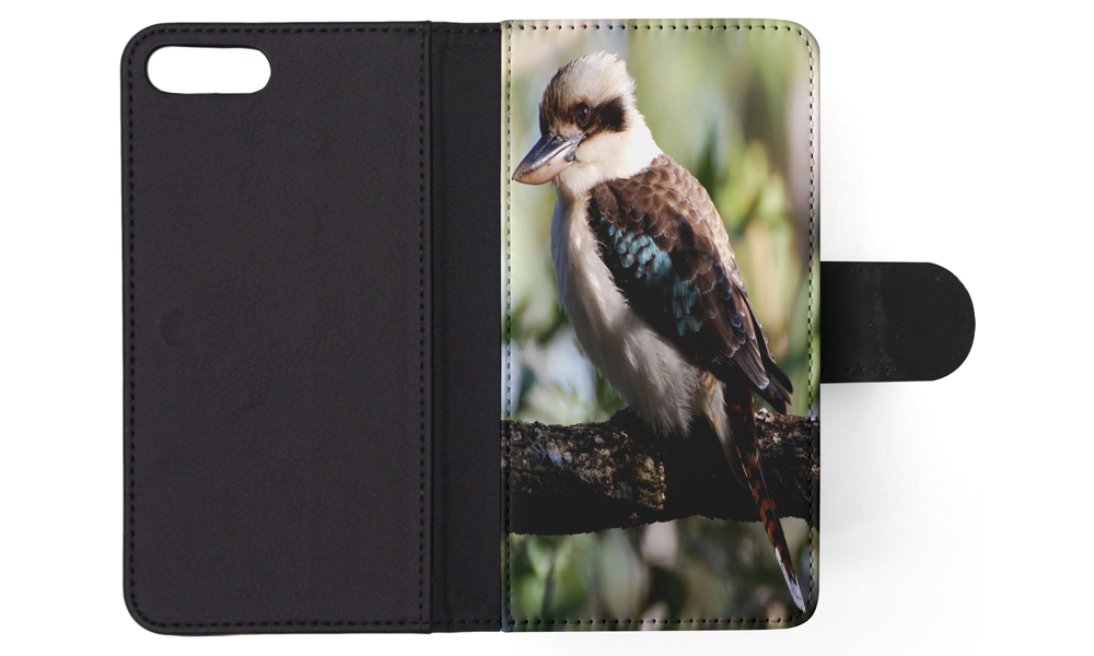 FLIP CASE FOR APPLE IPHONE|BLUE-WINGED KOOKABURRA BIRD #2 - Picture 132 of 193