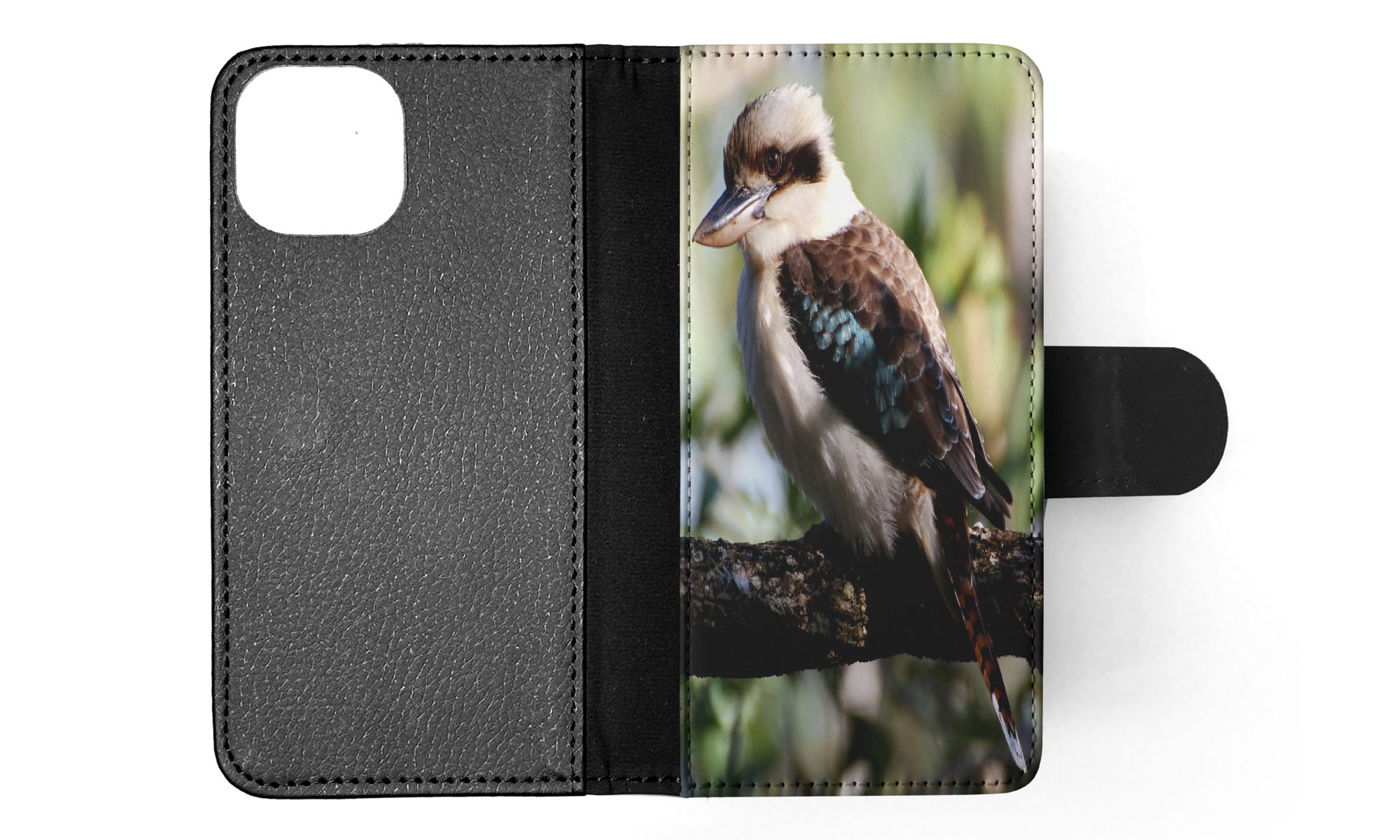 FLIP CASE FOR APPLE IPHONE|BLUE-WINGED KOOKABURRA BIRD #2 - Picture 44 of 193