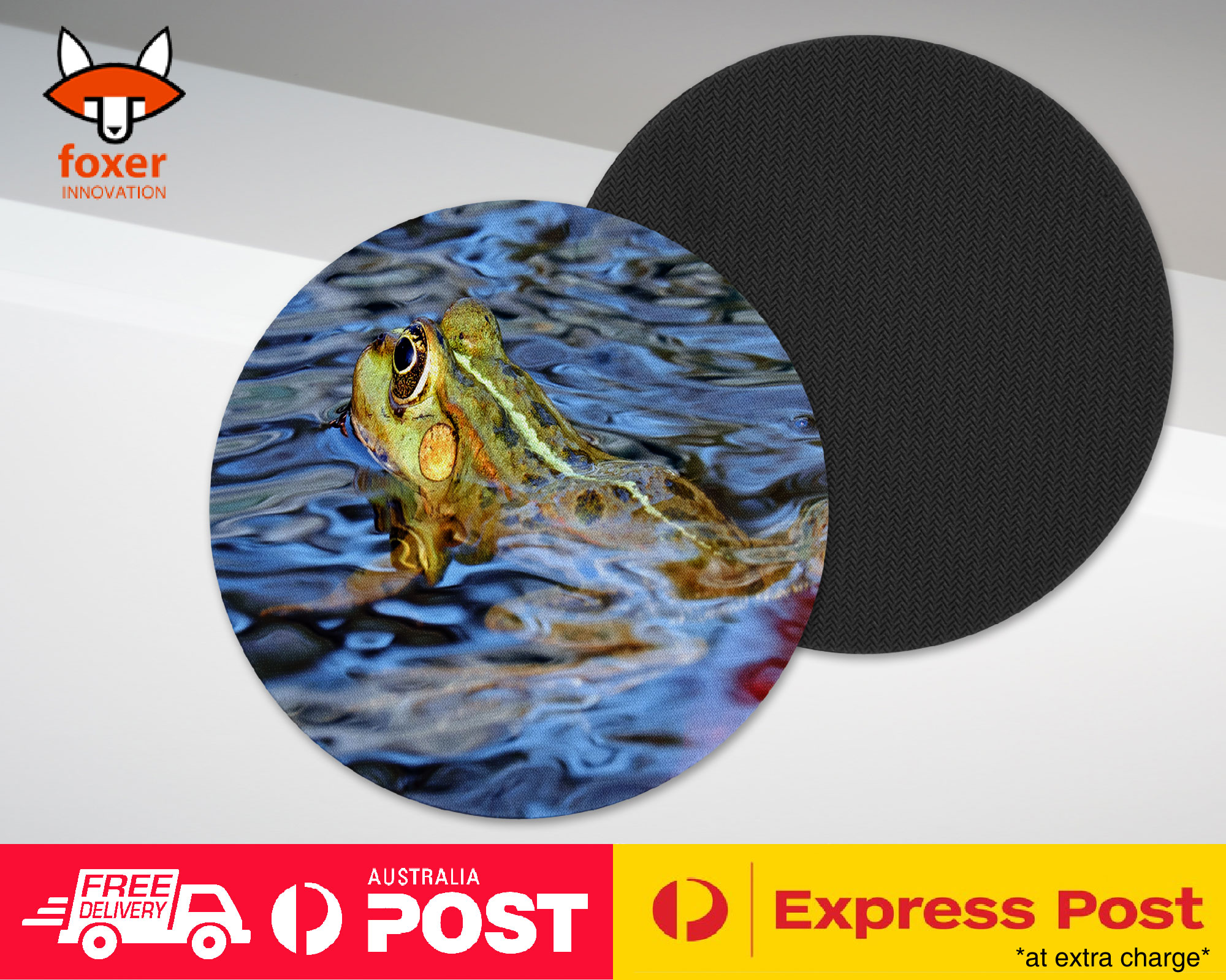 COASTER COFFEE DRINKING MAT|FROG TOAD AMPHIBIANS REPTILE #20