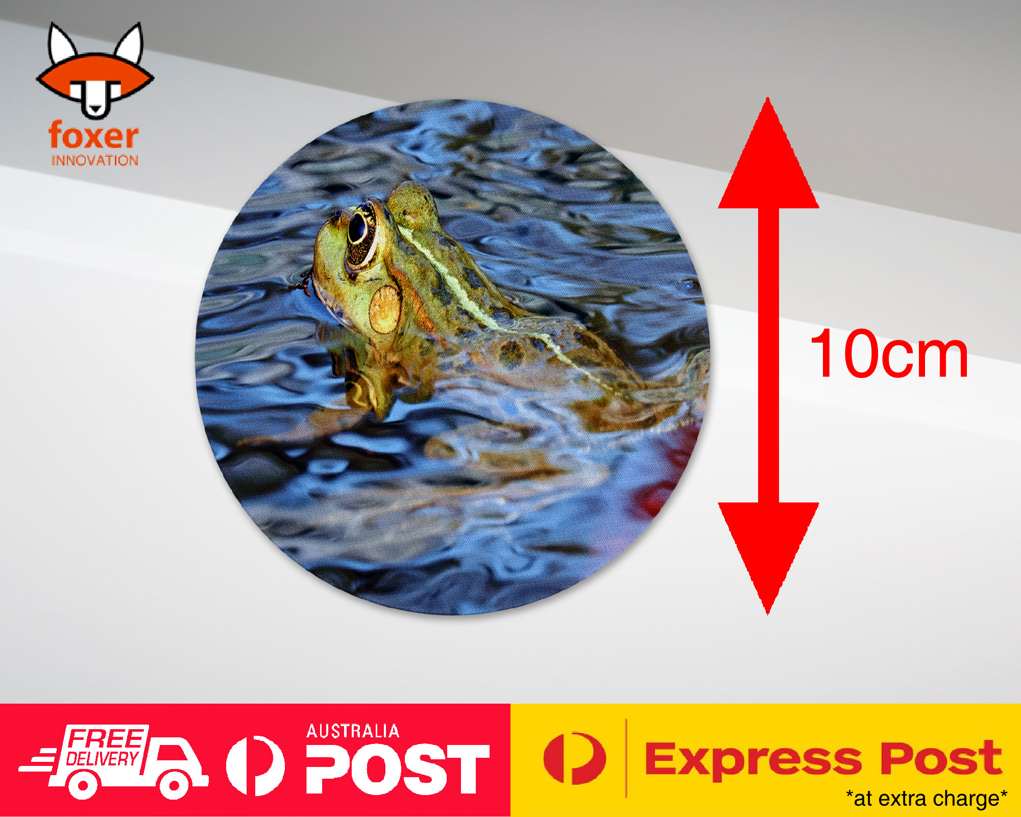 COASTER COFFEE DRINKING MAT|FROG TOAD AMPHIBIANS REPTILE #20