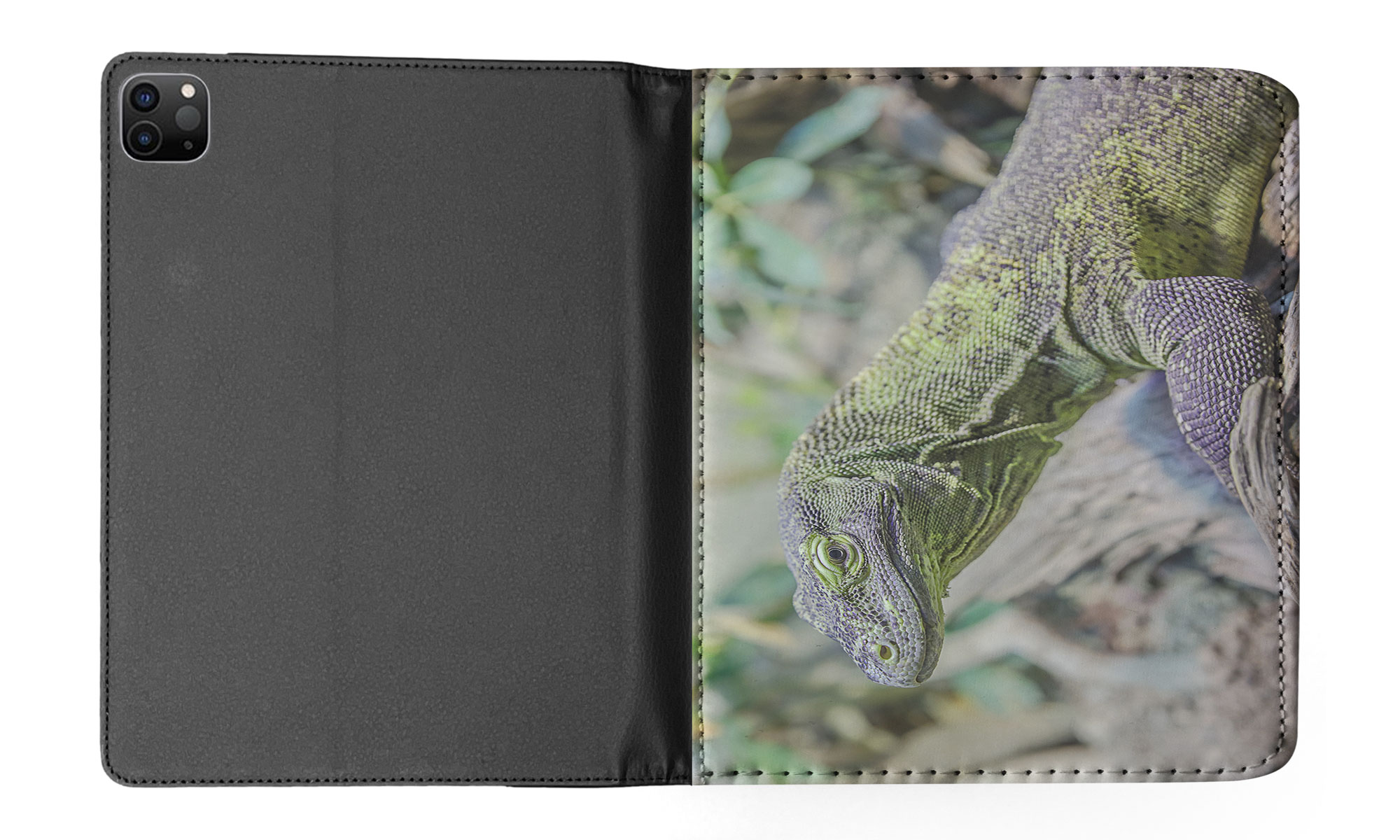FUNDA FUNDA PARA IPAD DE APPLE|LAGARTO REPTIL CAMALEÓN #22 - Imagen 39 de 55