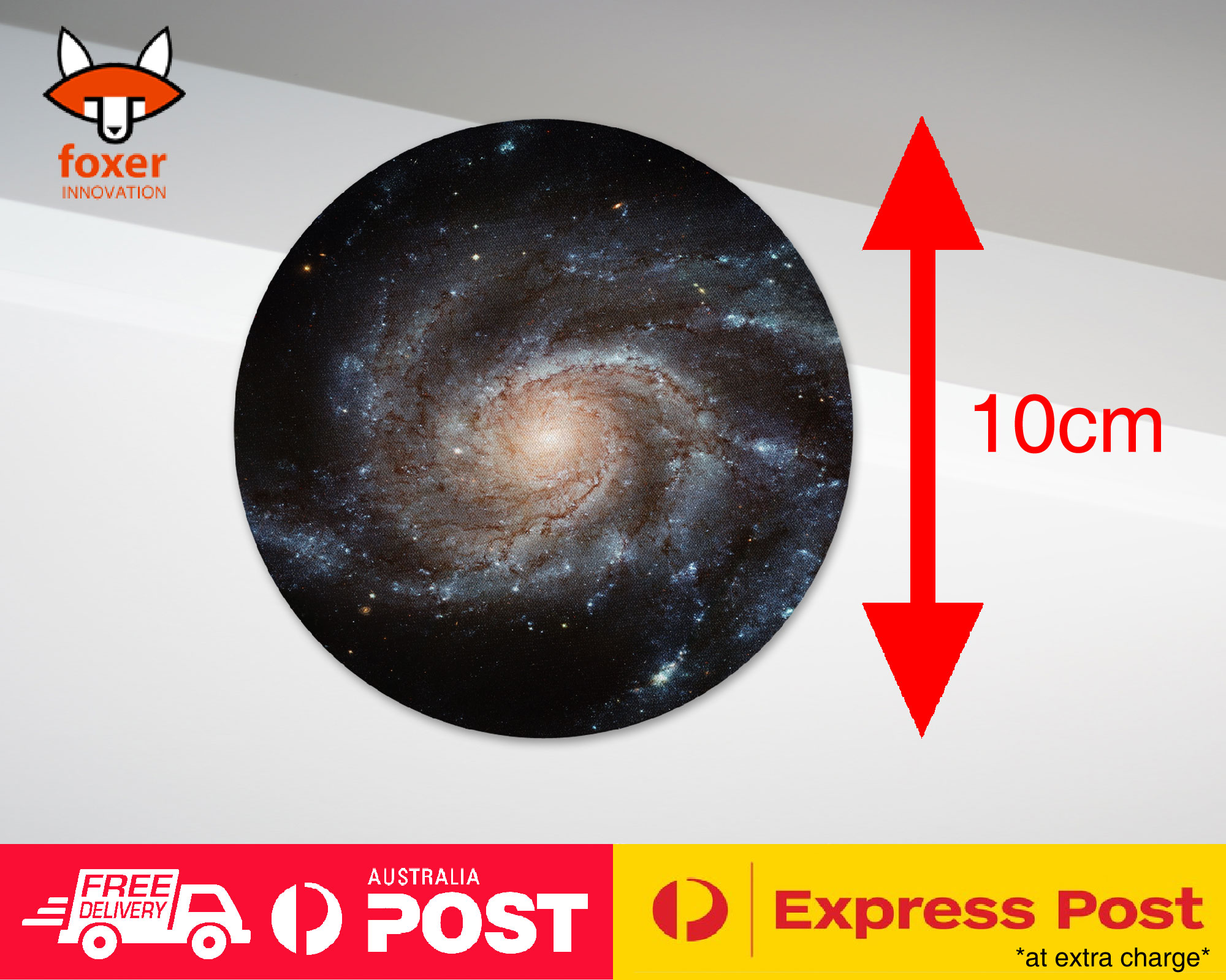 COASTER COFFEE DRINKING MAT|SPIRAL GALAXY STARS SPACE GRAVITY