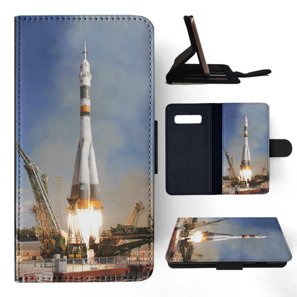 FLIP CASE FOR SAMSUNG GALAXY|COOL SPACE ROCKET LAUNCH #6 - Picture 81 of 120