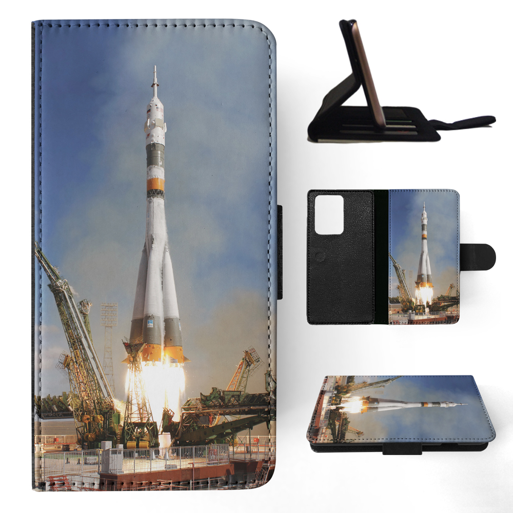 FLIP CASE FOR SAMSUNG GALAXY|COOL SPACE ROCKET LAUNCH #6 - Picture 66 of 120