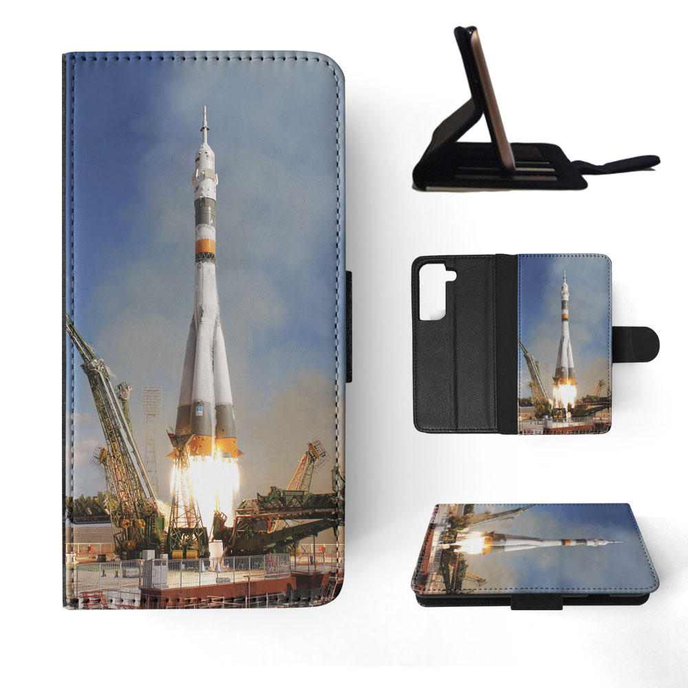 FLIP CASE FOR SAMSUNG GALAXY|COOL SPACE ROCKET LAUNCH #6 - Picture 46 of 120
