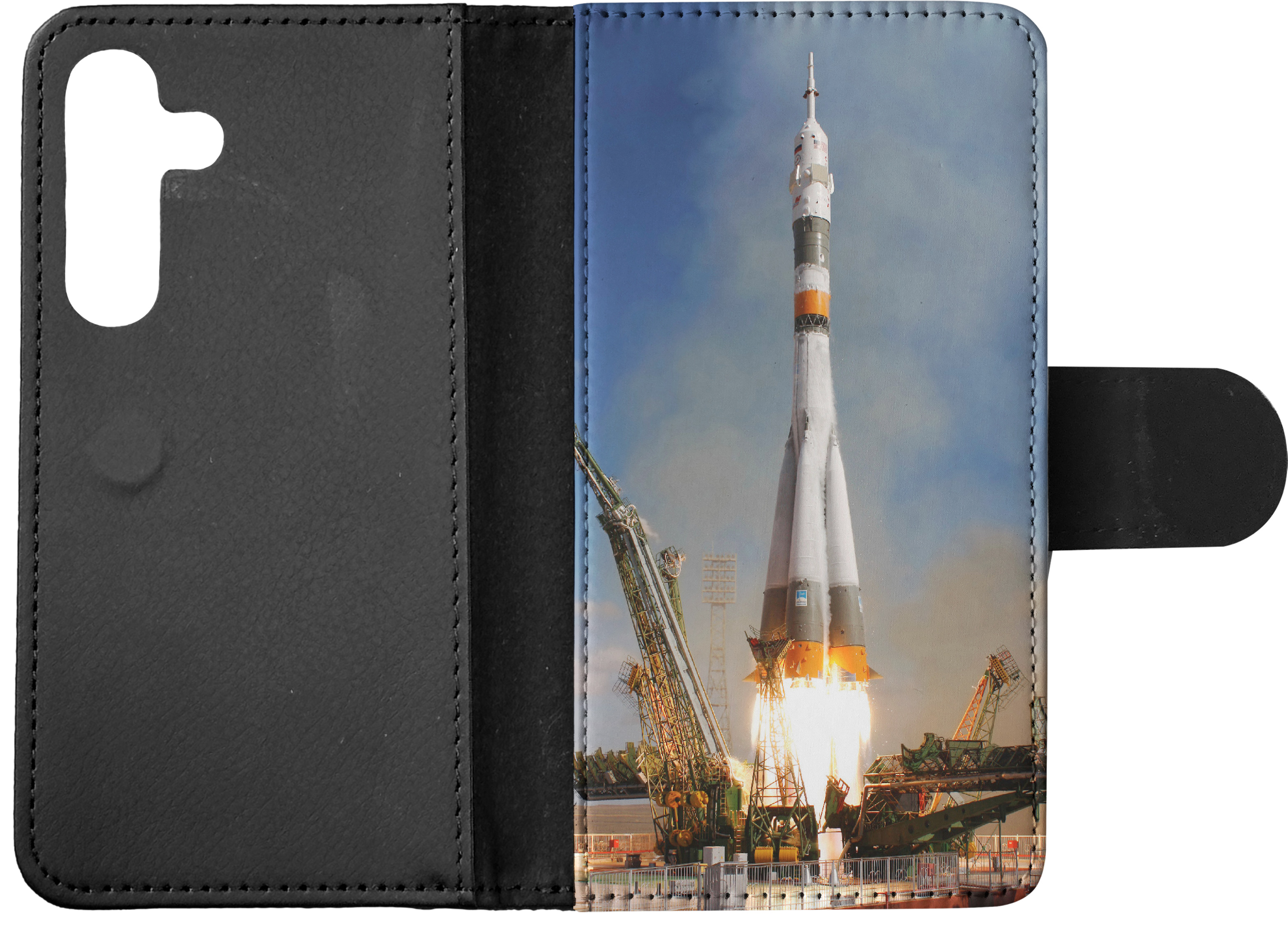 FLIP CASE FOR SAMSUNG GALAXY|COOL SPACE ROCKET LAUNCH #6 - Picture 19 of 120