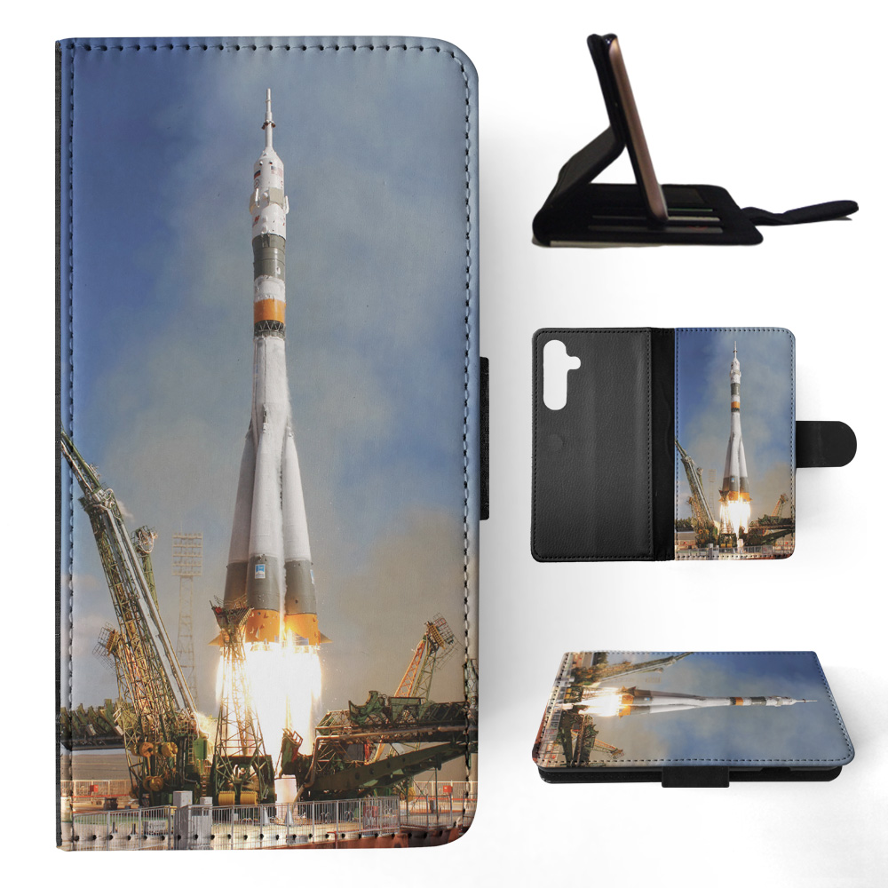 FLIP CASE FOR SAMSUNG GALAXY|COOL SPACE ROCKET LAUNCH #6 - Picture 11 of 120