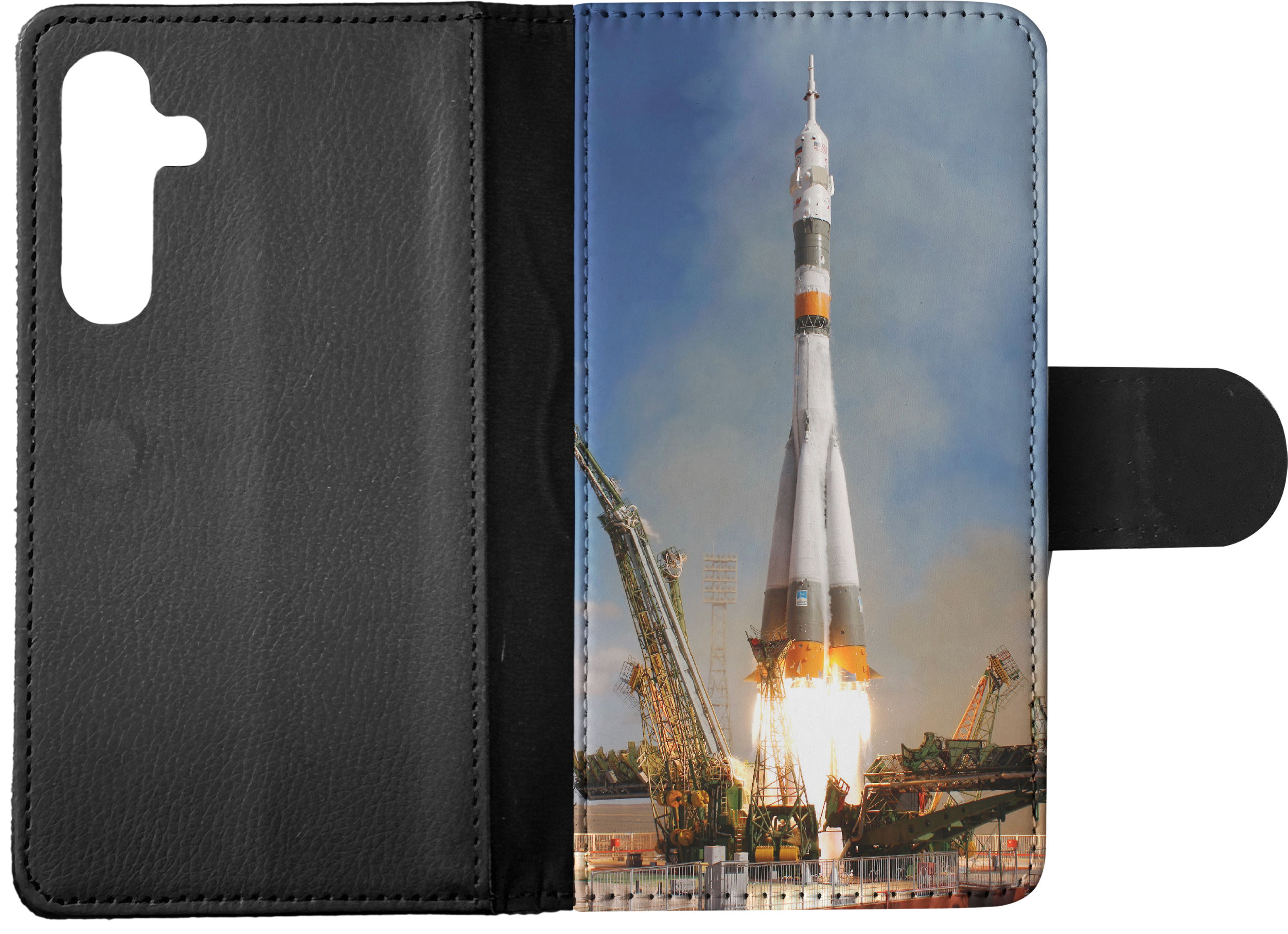 FLIP CASE FOR SAMSUNG GALAXY|COOL SPACE ROCKET LAUNCH #6 - Picture 14 of 120