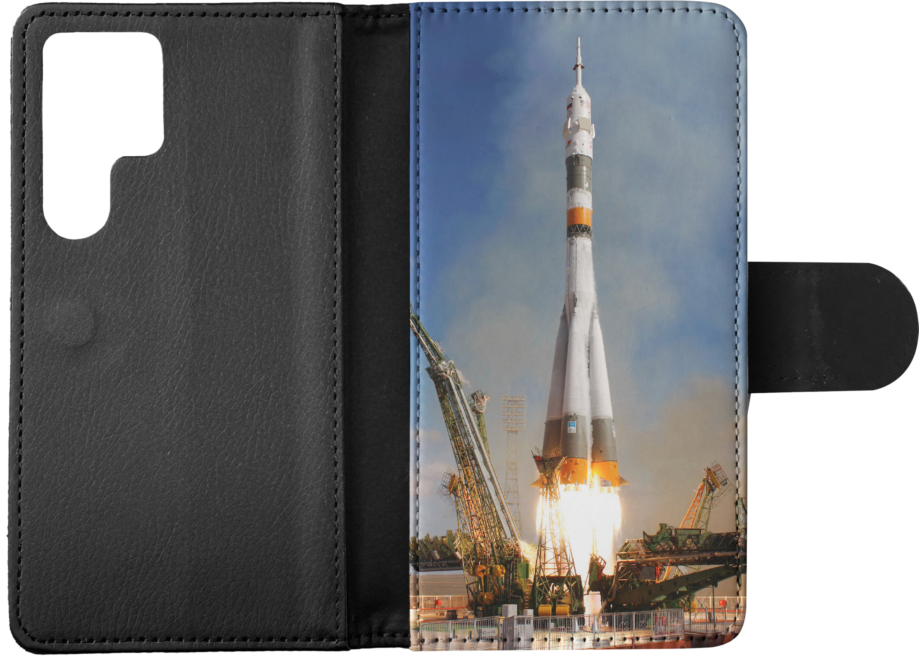FLIP CASE FOR SAMSUNG GALAXY|COOL SPACE ROCKET LAUNCH #6 - Picture 9 of 120