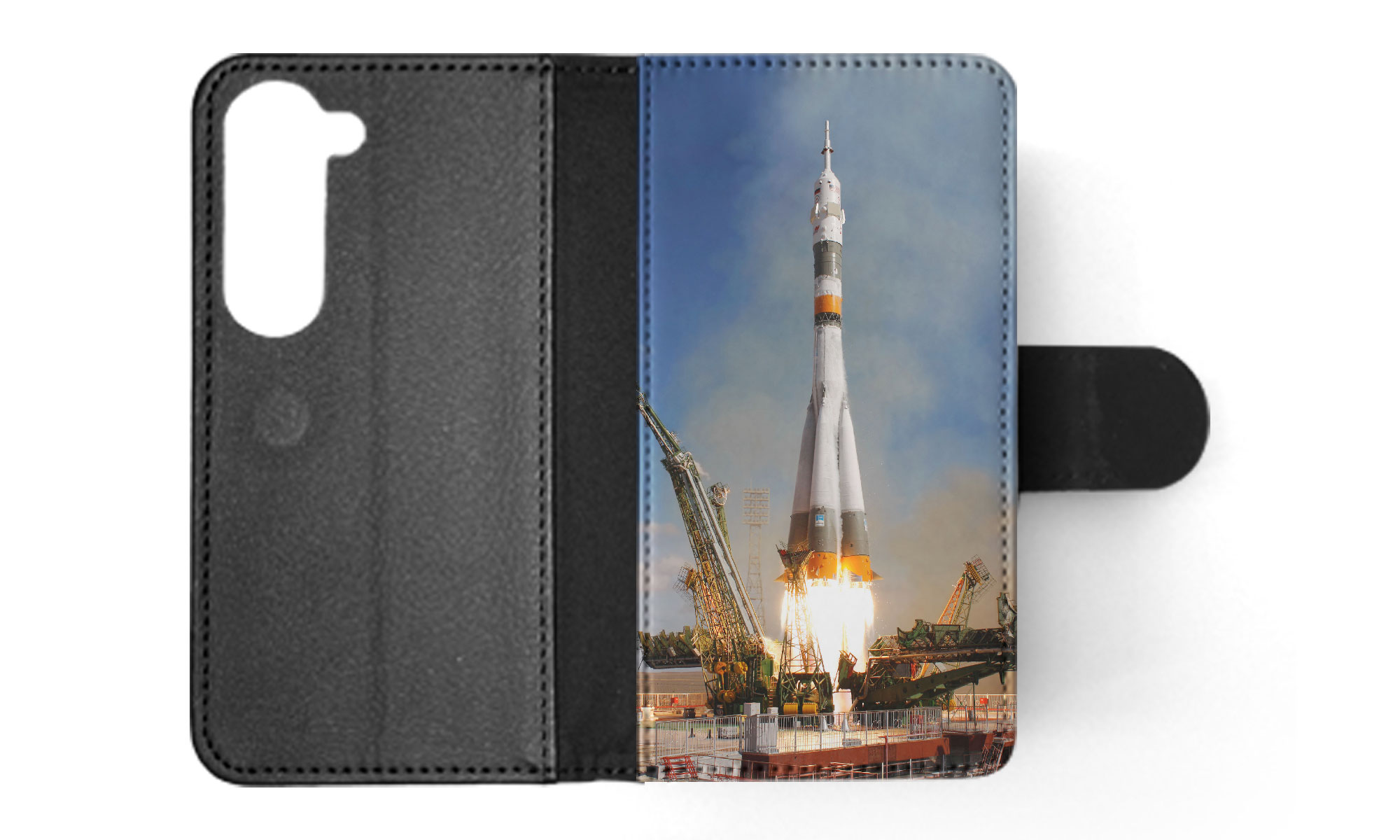 FLIP CASE FOR SAMSUNG GALAXY|COOL SPACE ROCKET LAUNCH #6 - Picture 34 of 120
