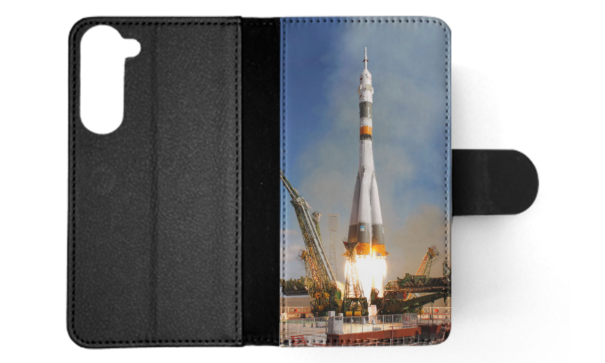 FLIP CASE FOR SAMSUNG GALAXY|COOL SPACE ROCKET LAUNCH #6 - Picture 29 of 120