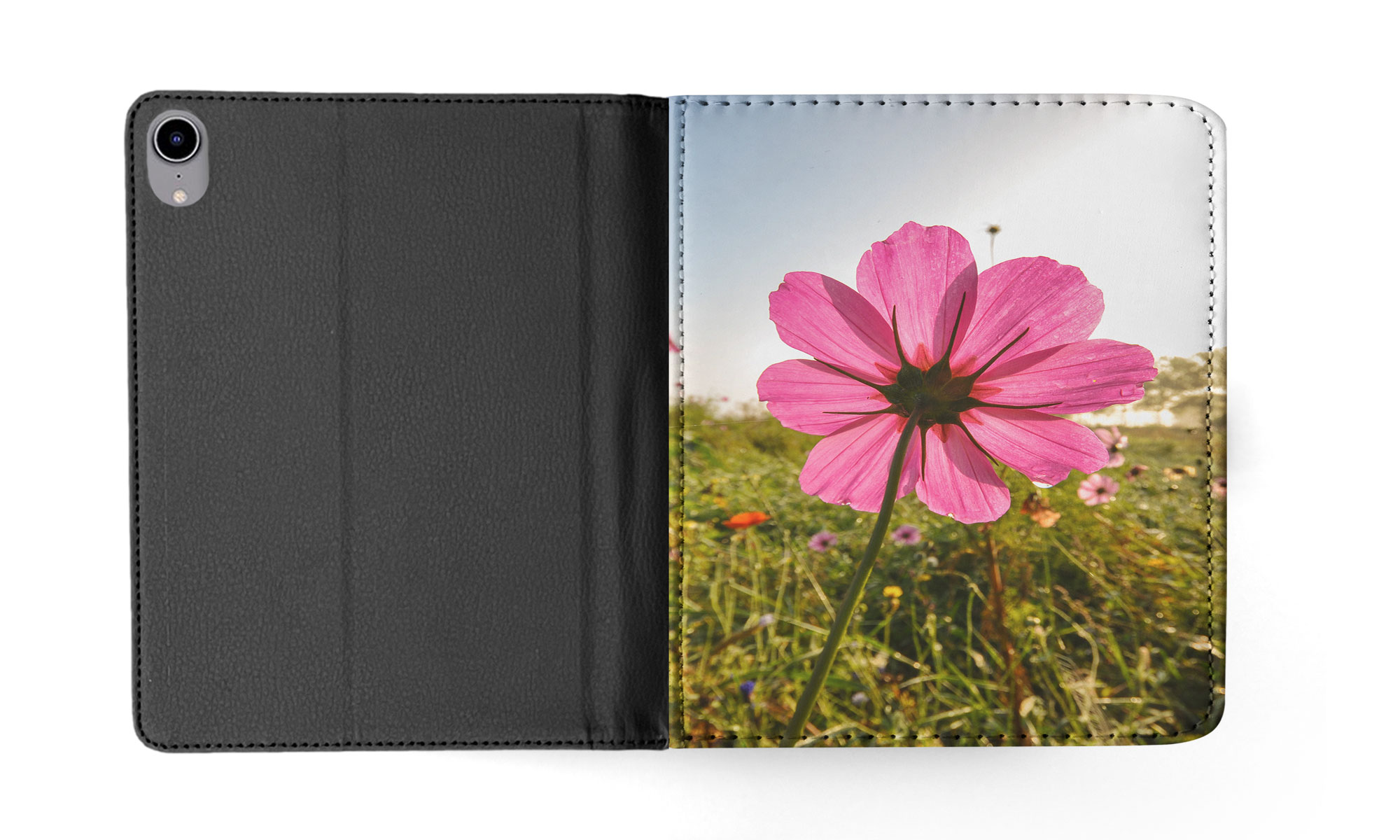 FUNDA FUNDA PARA APPLE IPAD|HERMOSA FLOR ROSA - Imagen 9 de 55