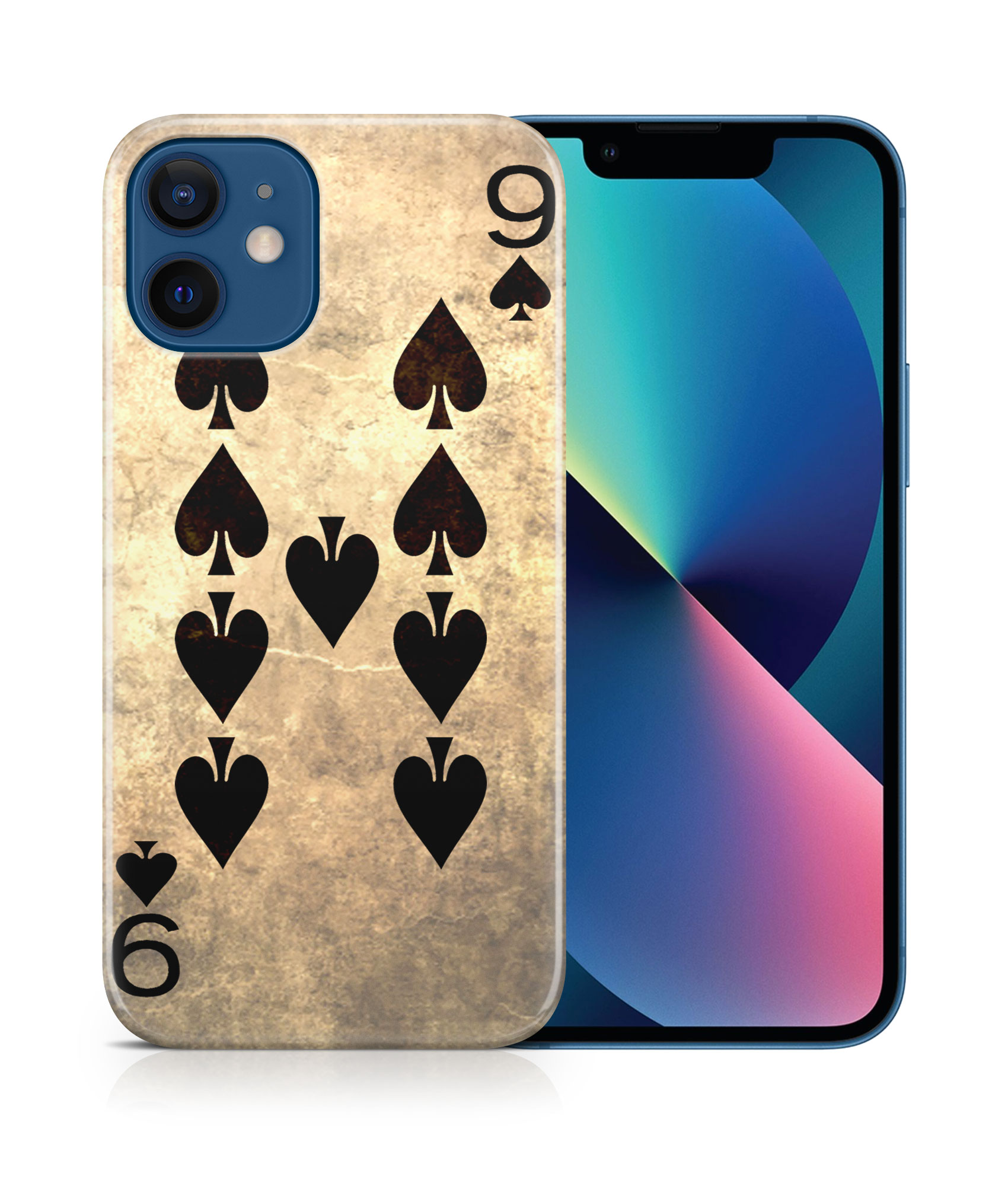 CASE COVER FOR APPLE IPHONE|NINE 9 OF SPADES PLAYING CARDS - Picture 17 of 44