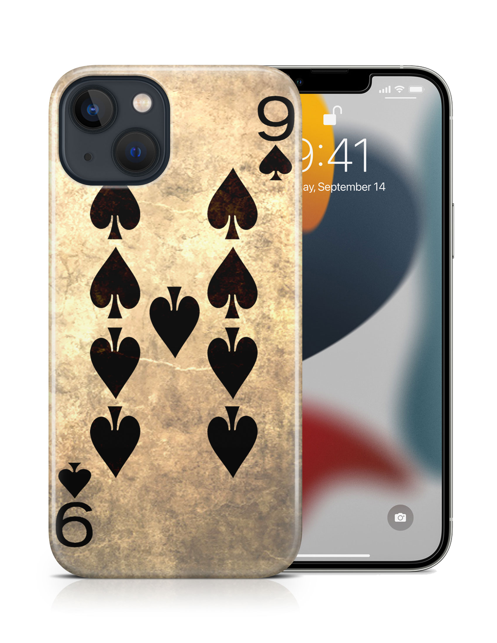 CASE COVER FOR APPLE IPHONE|NINE 9 OF SPADES PLAYING CARDS - Picture 16 of 44