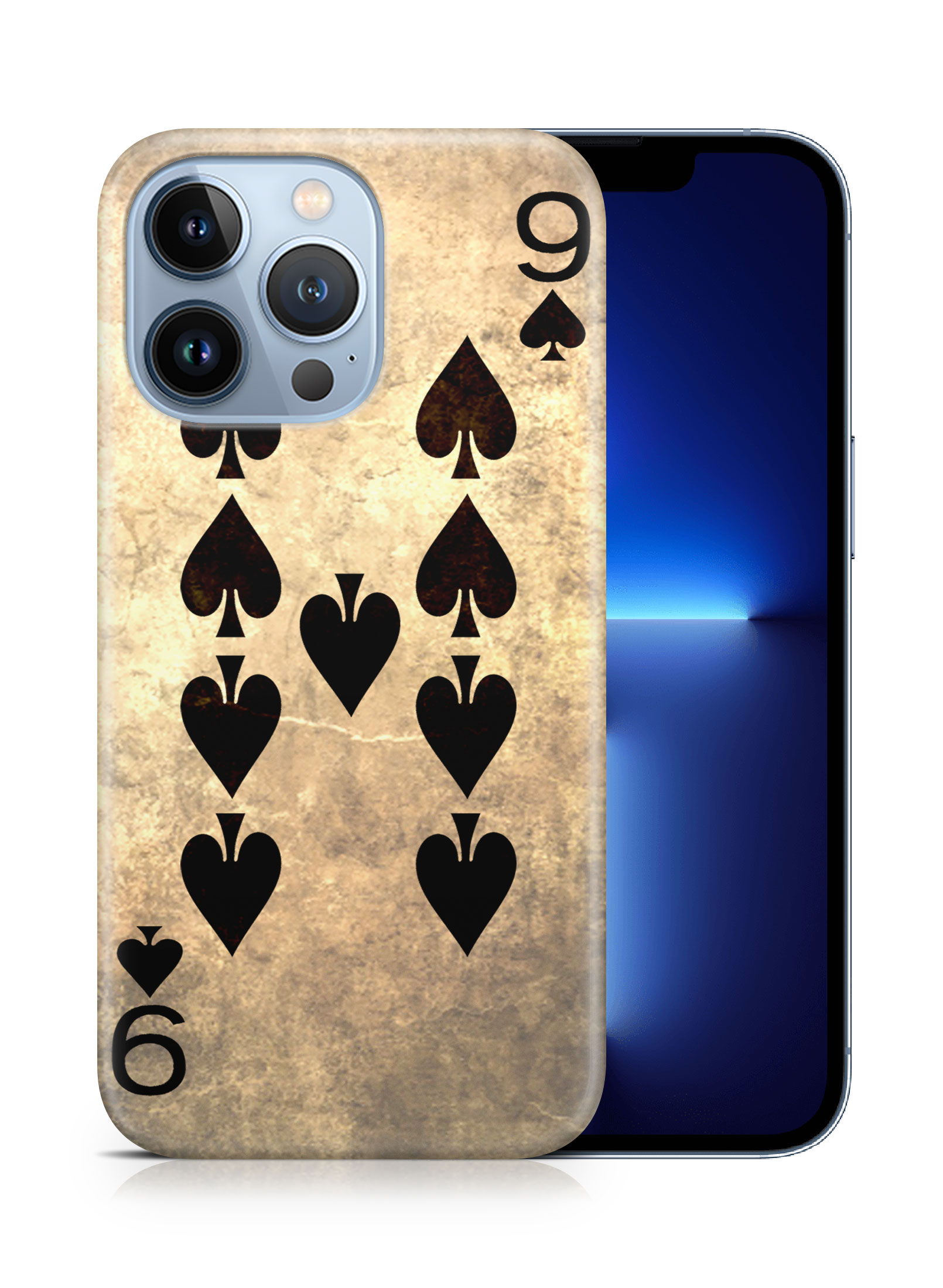 CASE COVER FOR APPLE IPHONE|NINE 9 OF SPADES PLAYING CARDS - Picture 15 of 44