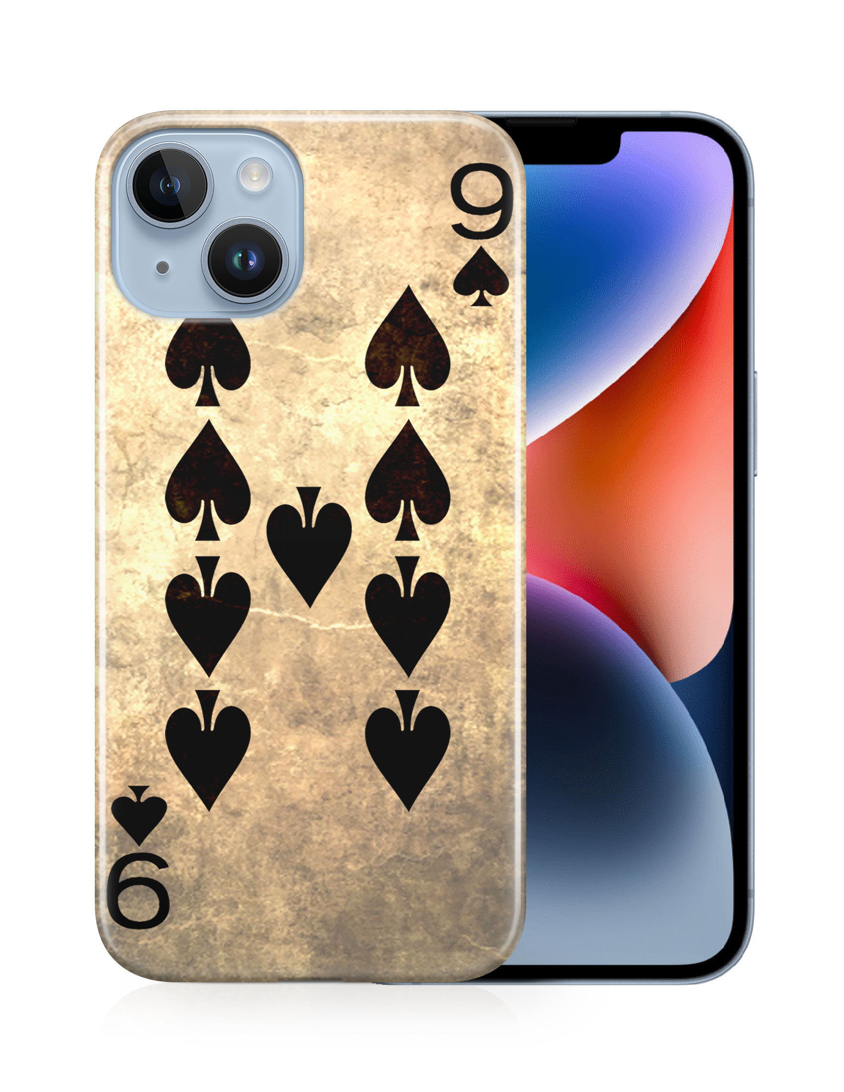 CASE COVER FOR APPLE IPHONE|NINE 9 OF SPADES PLAYING CARDS - Picture 13 of 44