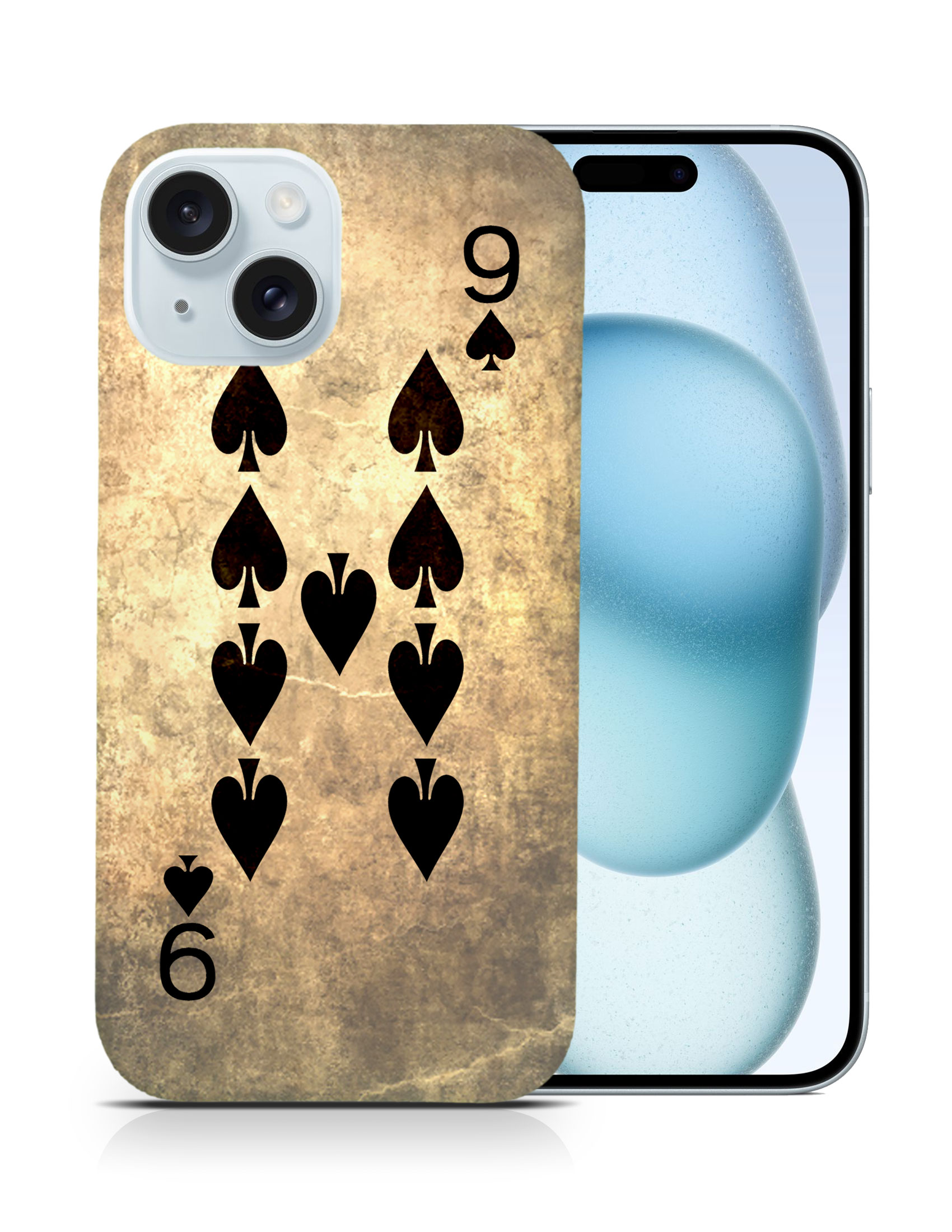 CASE COVER FOR APPLE IPHONE|NINE 9 OF SPADES PLAYING CARDS - Picture 9 of 44