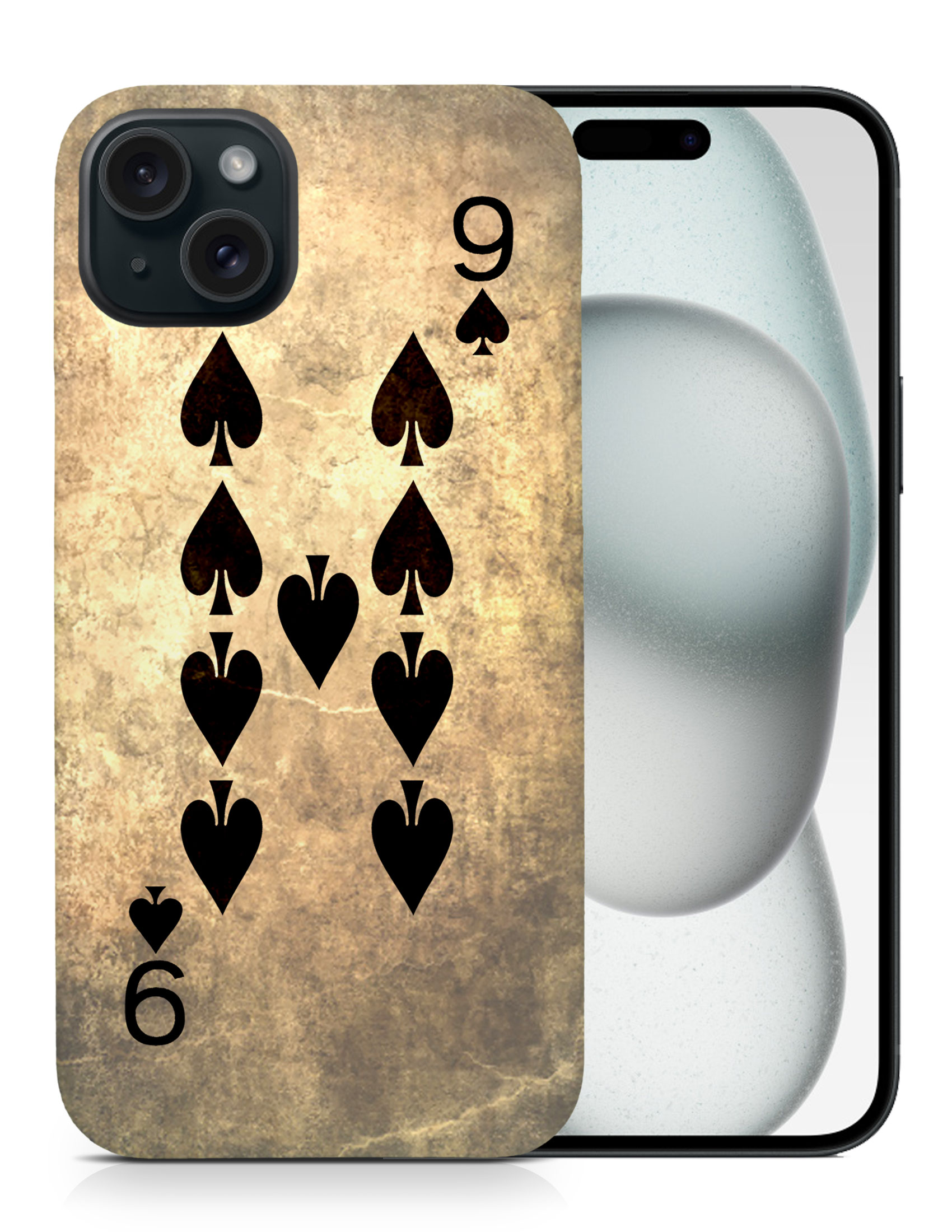CASE COVER FOR APPLE IPHONE|NINE 9 OF SPADES PLAYING CARDS - Picture 8 of 44