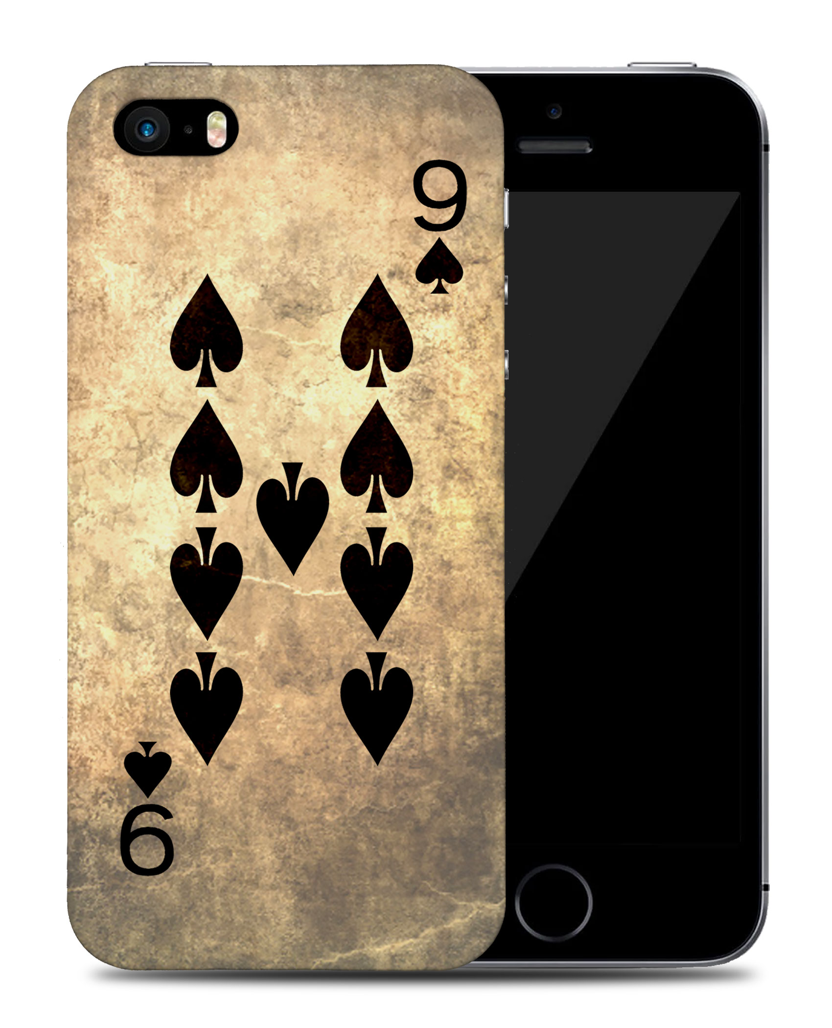 CASE COVER FOR APPLE IPHONE|NINE 9 OF SPADES PLAYING CARDS - Picture 38 of 44