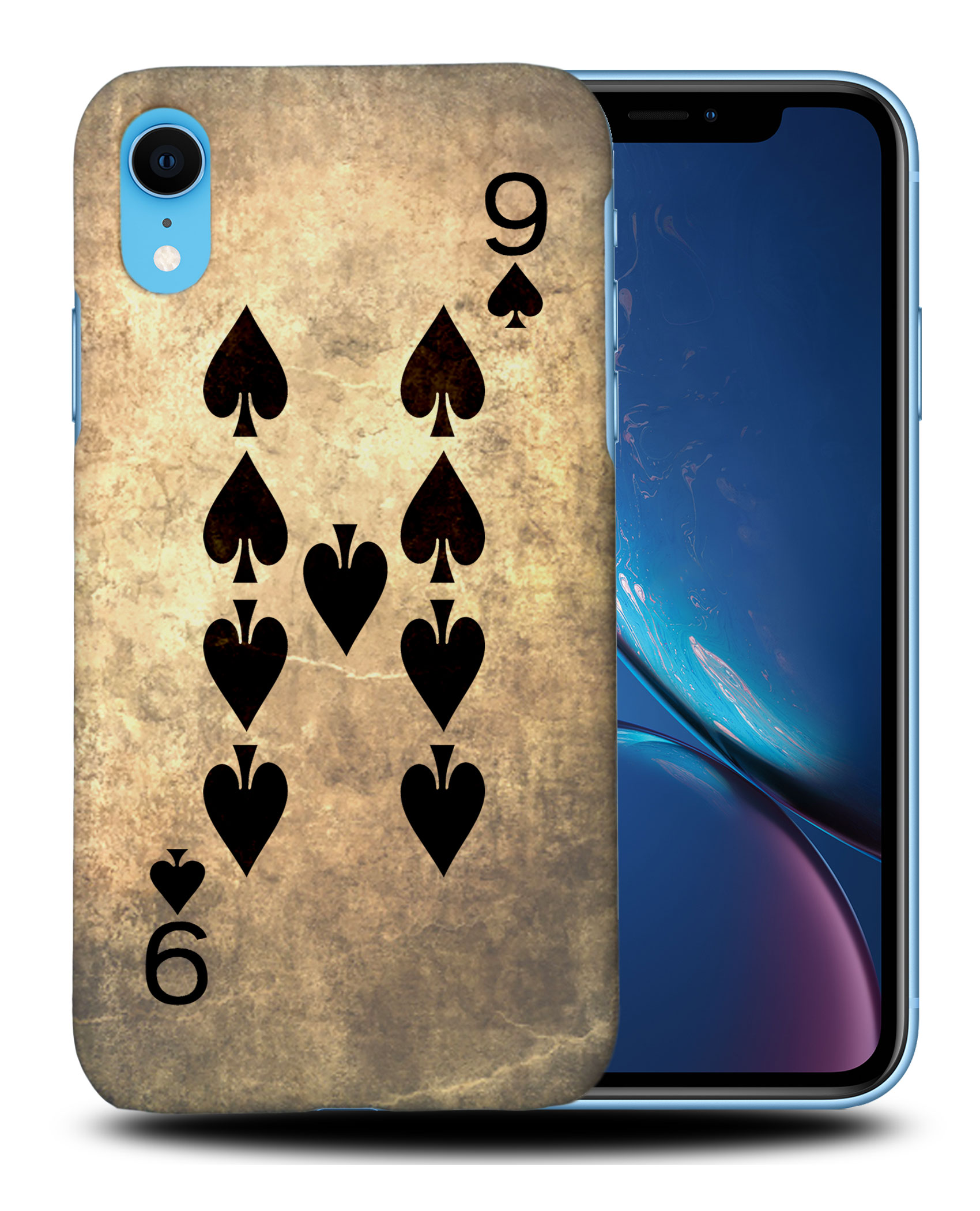 CASE COVER FOR APPLE IPHONE|NINE 9 OF SPADES PLAYING CARDS - Picture 27 of 44