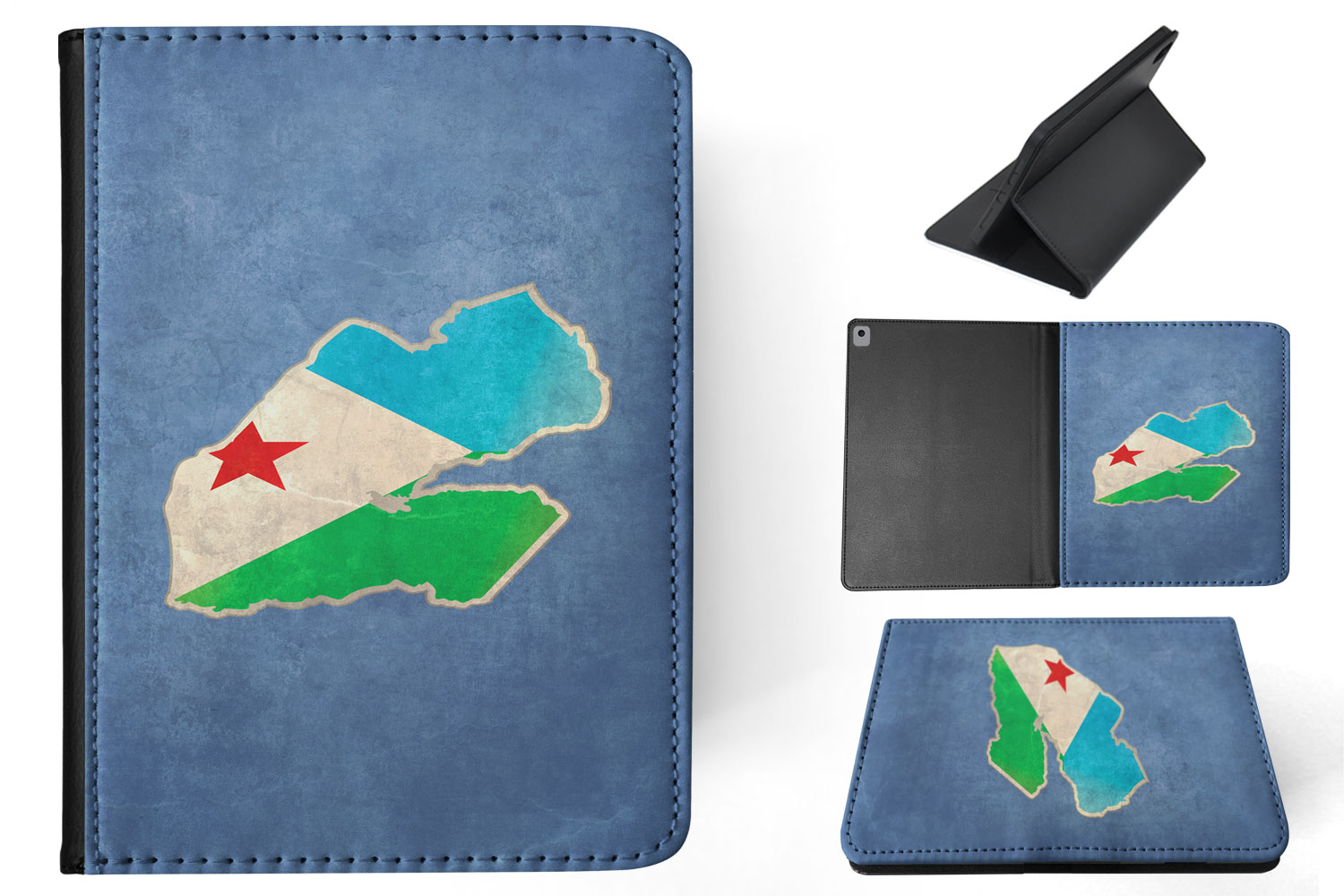 CASE COVER FOR APPLE IPAD|DJIBOUTI NATIONAL COUNTRY FLAG