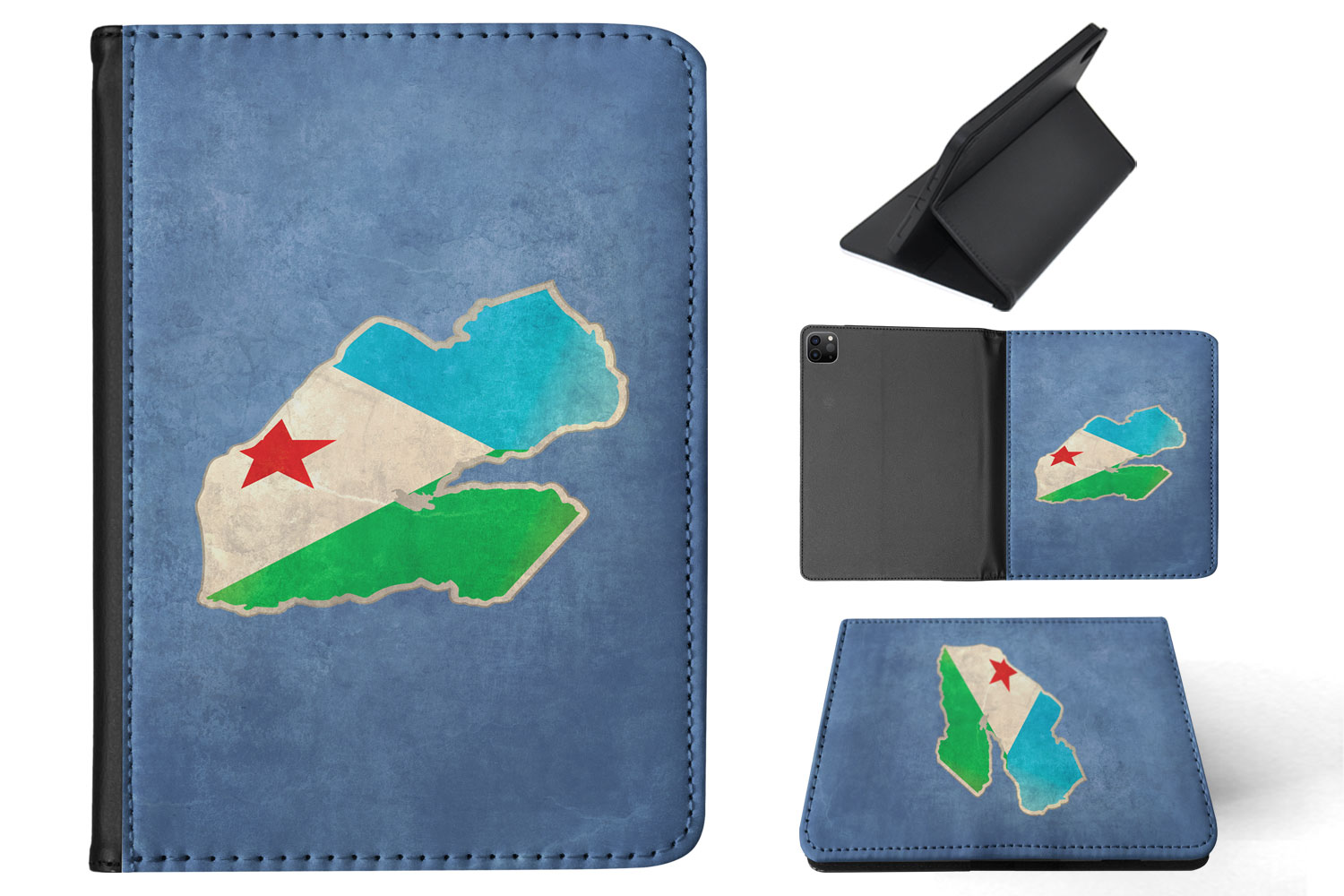 CASE COVER FOR APPLE IPAD|DJIBOUTI NATIONAL COUNTRY FLAG