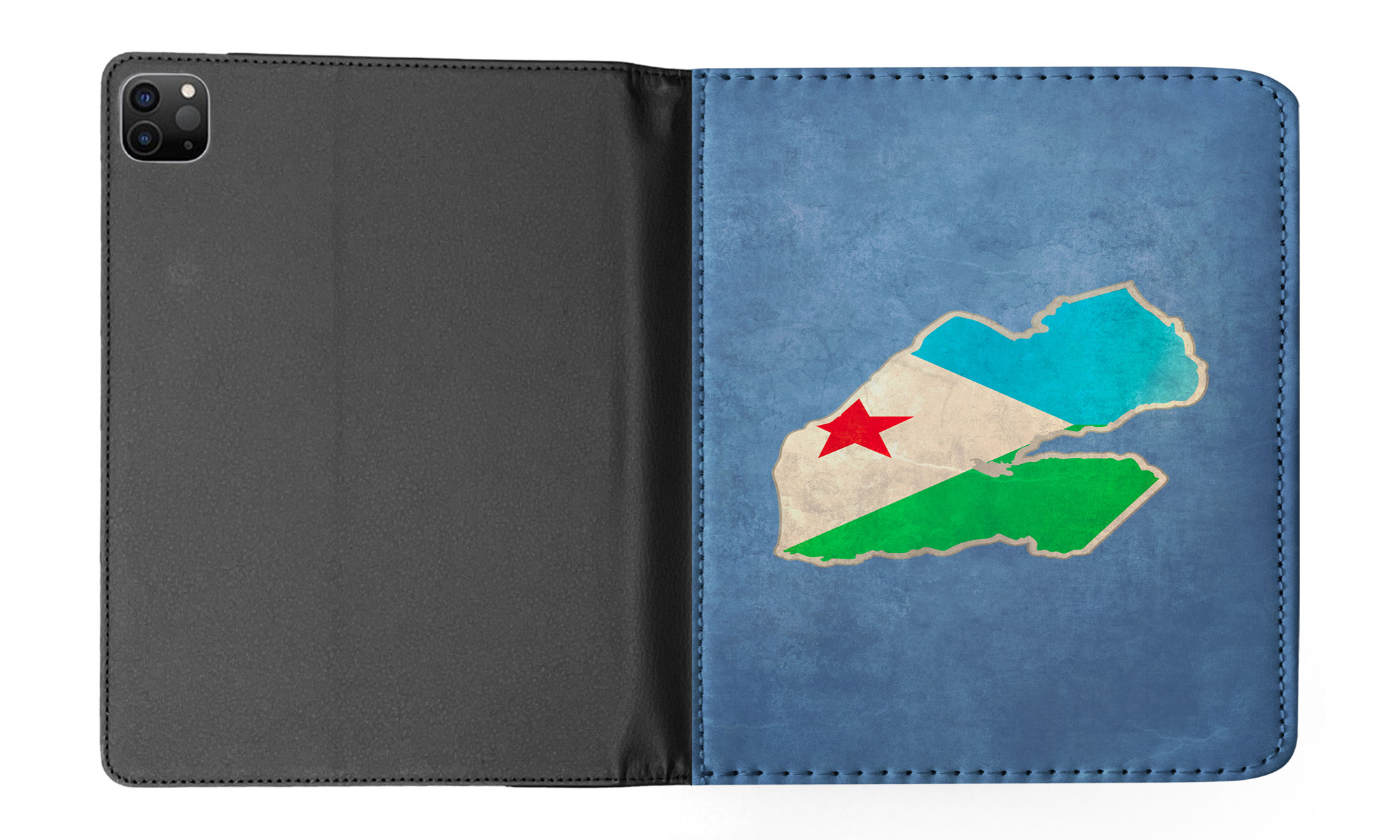 CASE COVER FOR APPLE IPAD|DJIBOUTI NATIONAL COUNTRY FLAG