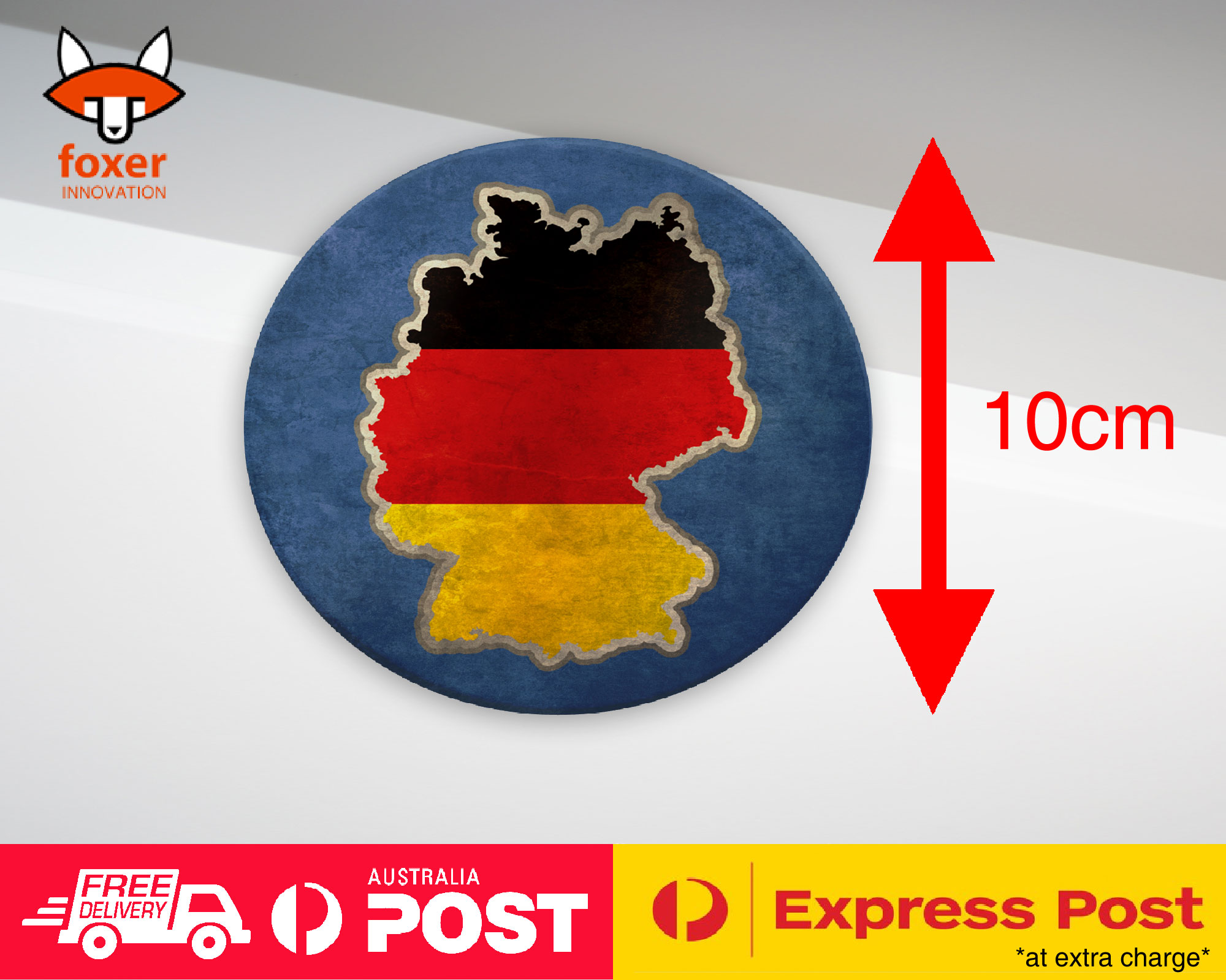 COASTER COFFEE DRINKING MAT|GERMANY NATIONAL COUNTRY FLAG