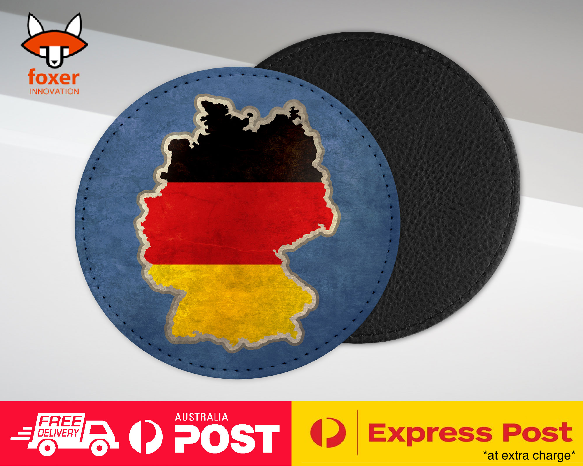 COASTER COFFEE DRINKING MAT|GERMANY NATIONAL COUNTRY FLAG