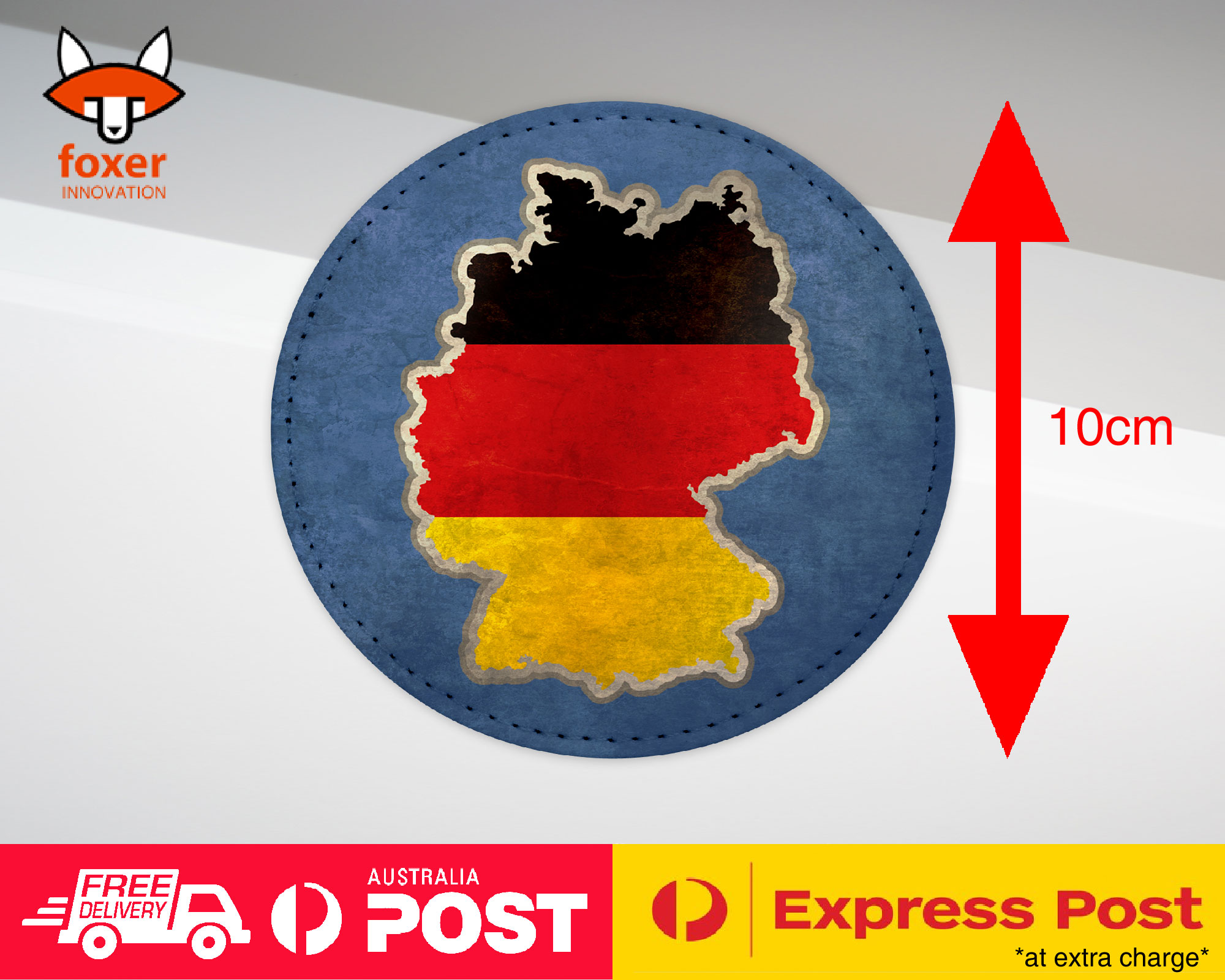COASTER COFFEE DRINKING MAT|GERMANY NATIONAL COUNTRY FLAG