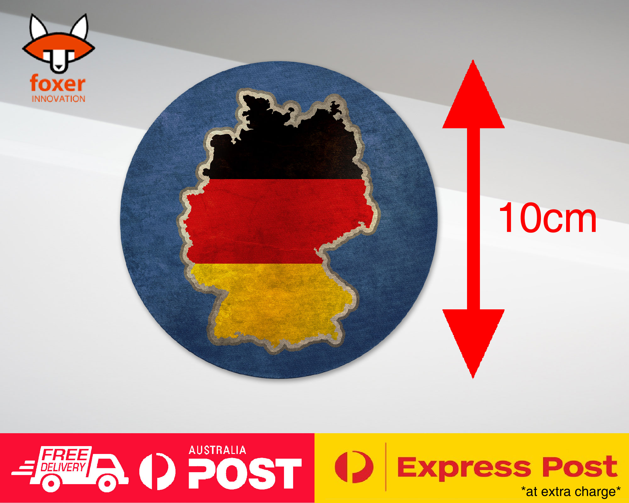 COASTER COFFEE DRINKING MAT|GERMANY NATIONAL COUNTRY FLAG