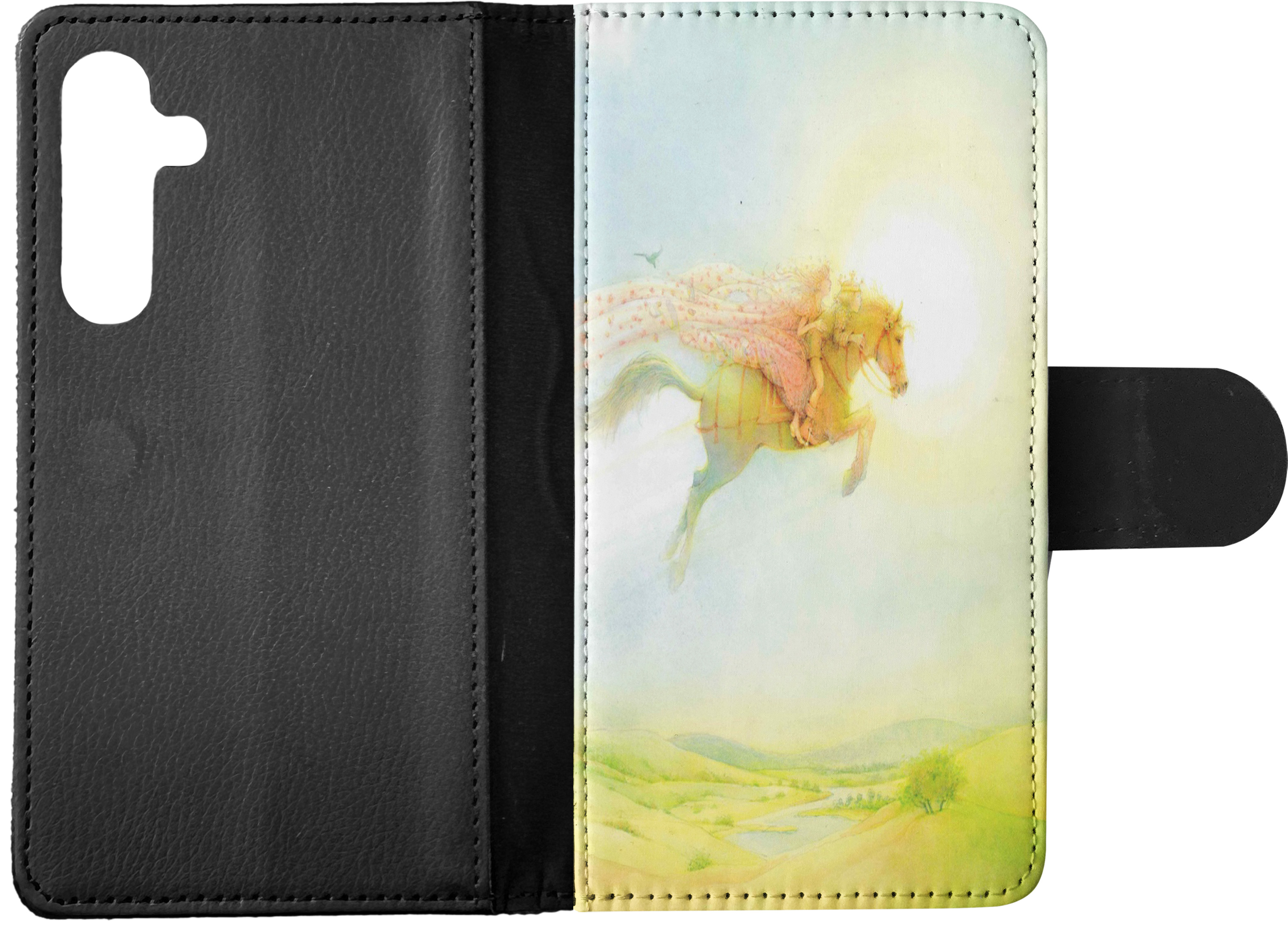 FLIP CASE FOR SAMSUNG GALAXY|CINDERELLA SKETCH ART DRAWING #8 - Foto 14 di 120