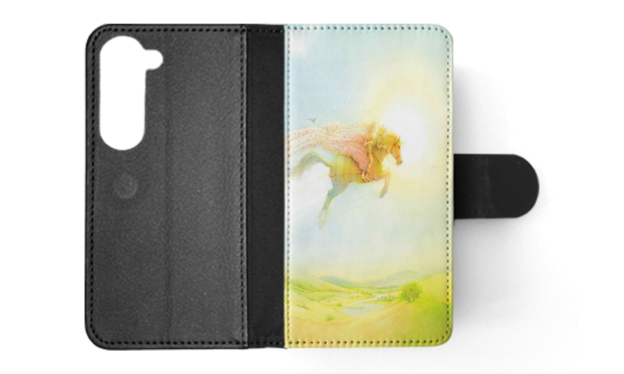 FLIP CASE FOR SAMSUNG GALAXY|CINDERELLA SKETCH ART DRAWING #8 - Foto 34 di 120
