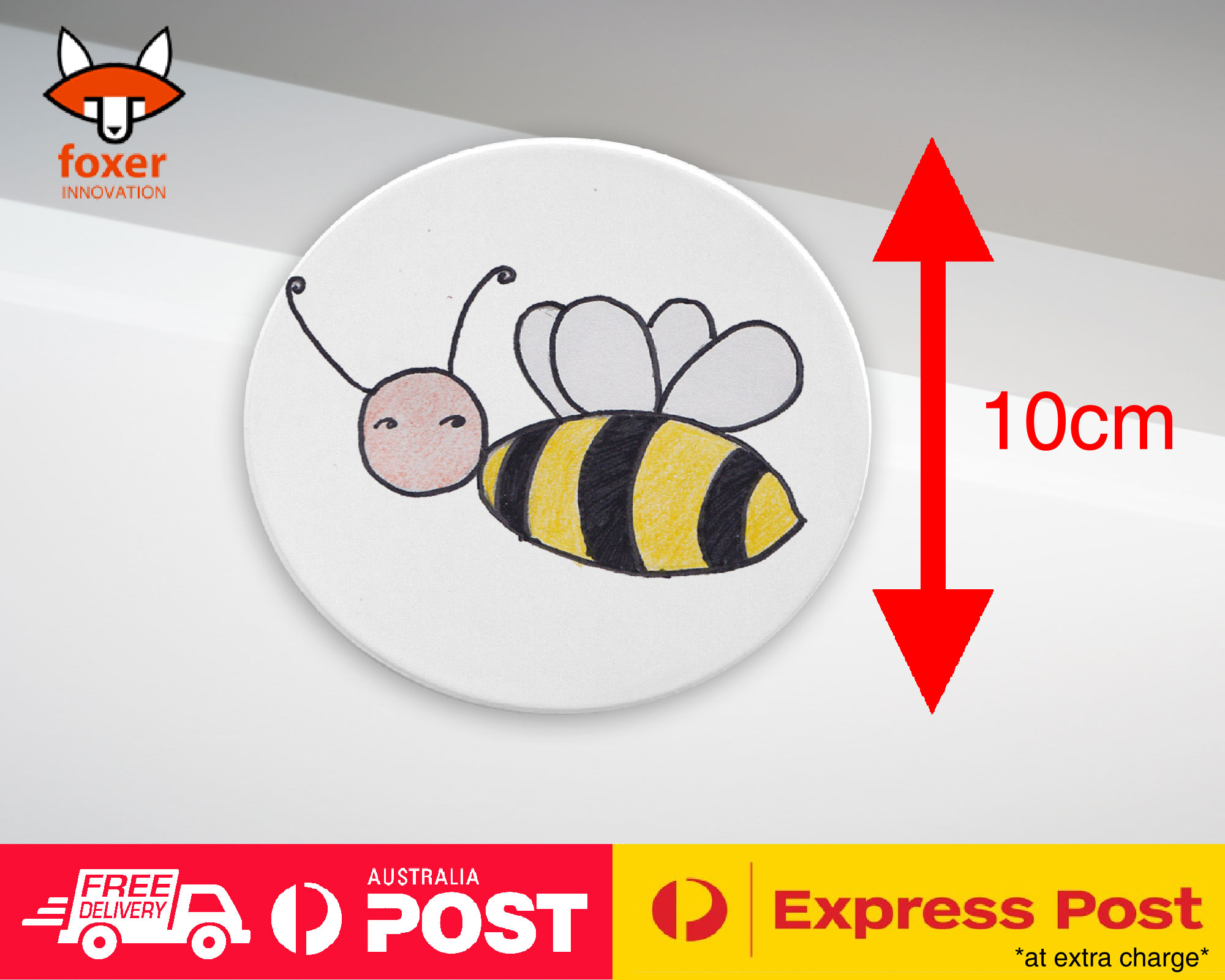 COASTER COFFEE DRINKING MAT|BUMBLE BEE SKETCH ART DRAWING