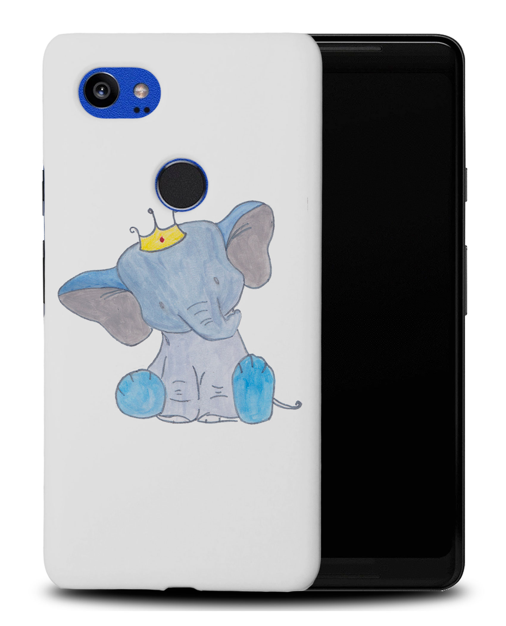 CASE COVER FOR GOOGLE PIXEL|ELEPHANT KING SKETCH ART - Picture 8 of 11