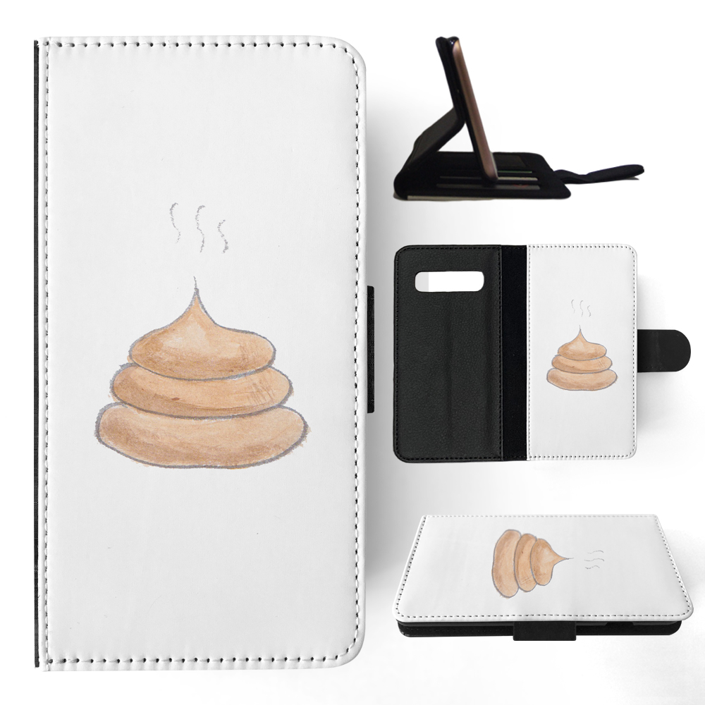 FLIP CASE FOR SAMSUNG GALAXY|CUTE DOG POO SKETCH ART DRAWING - Picture 86 of 120