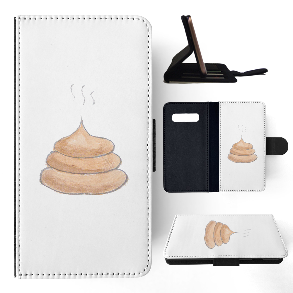 FLIP CASE FOR SAMSUNG GALAXY|CUTE DOG POO SKETCH ART DRAWING - Picture 81 of 120